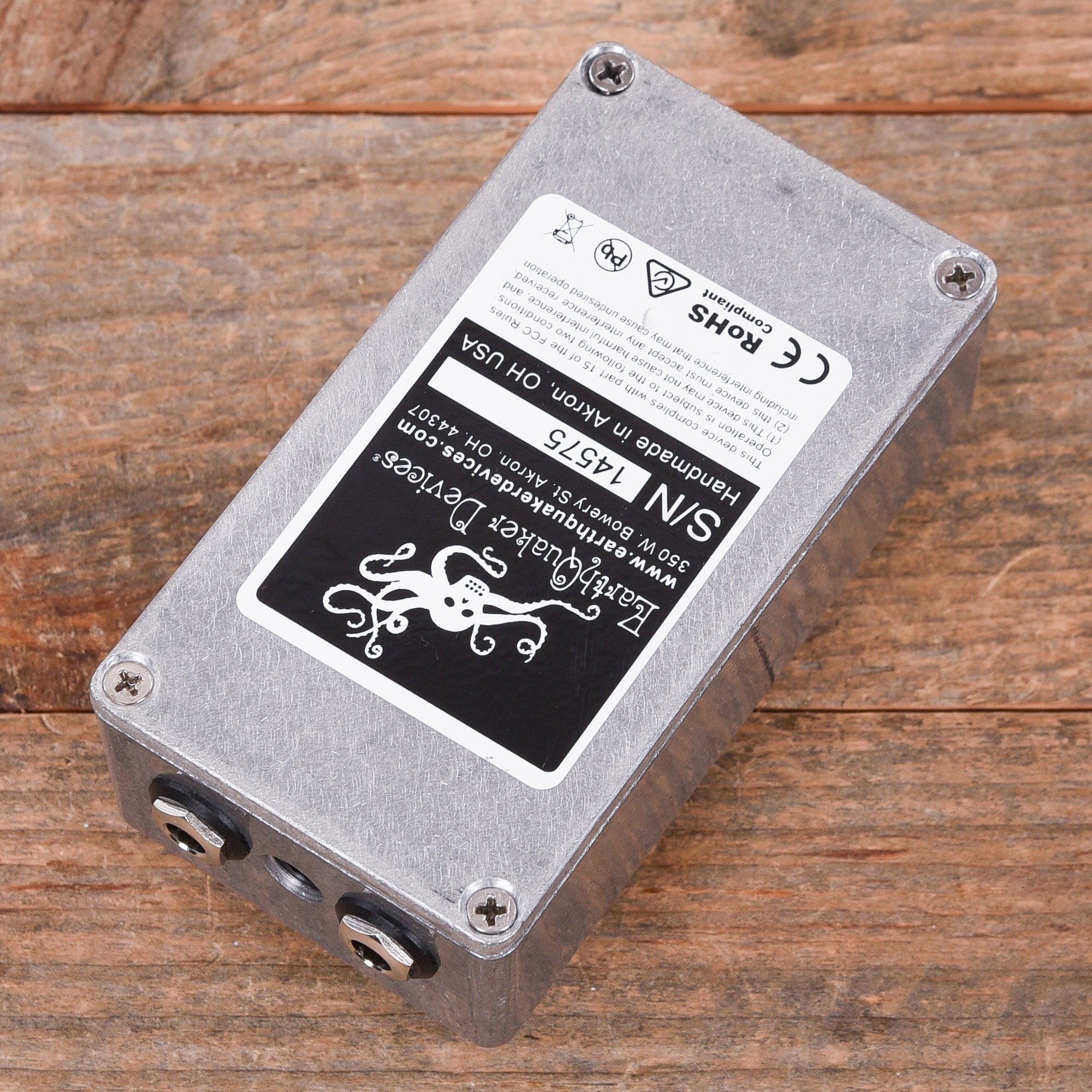 Earthquaker Devices Hoof v2 Hybrid Fuzz Raw Metal & Brown Effects and Pedals / Fuzz