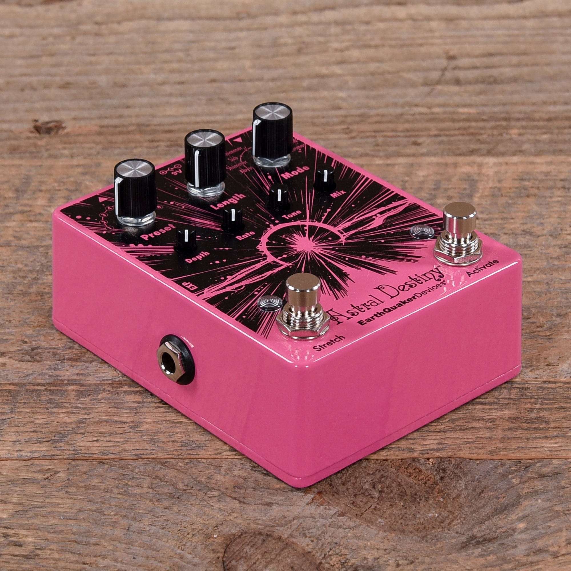 Earthquaker Devices Astral Destiny Octal Octave Reverberation Odyssey Pink & Black Effects and Pedals / Octave and Pitch