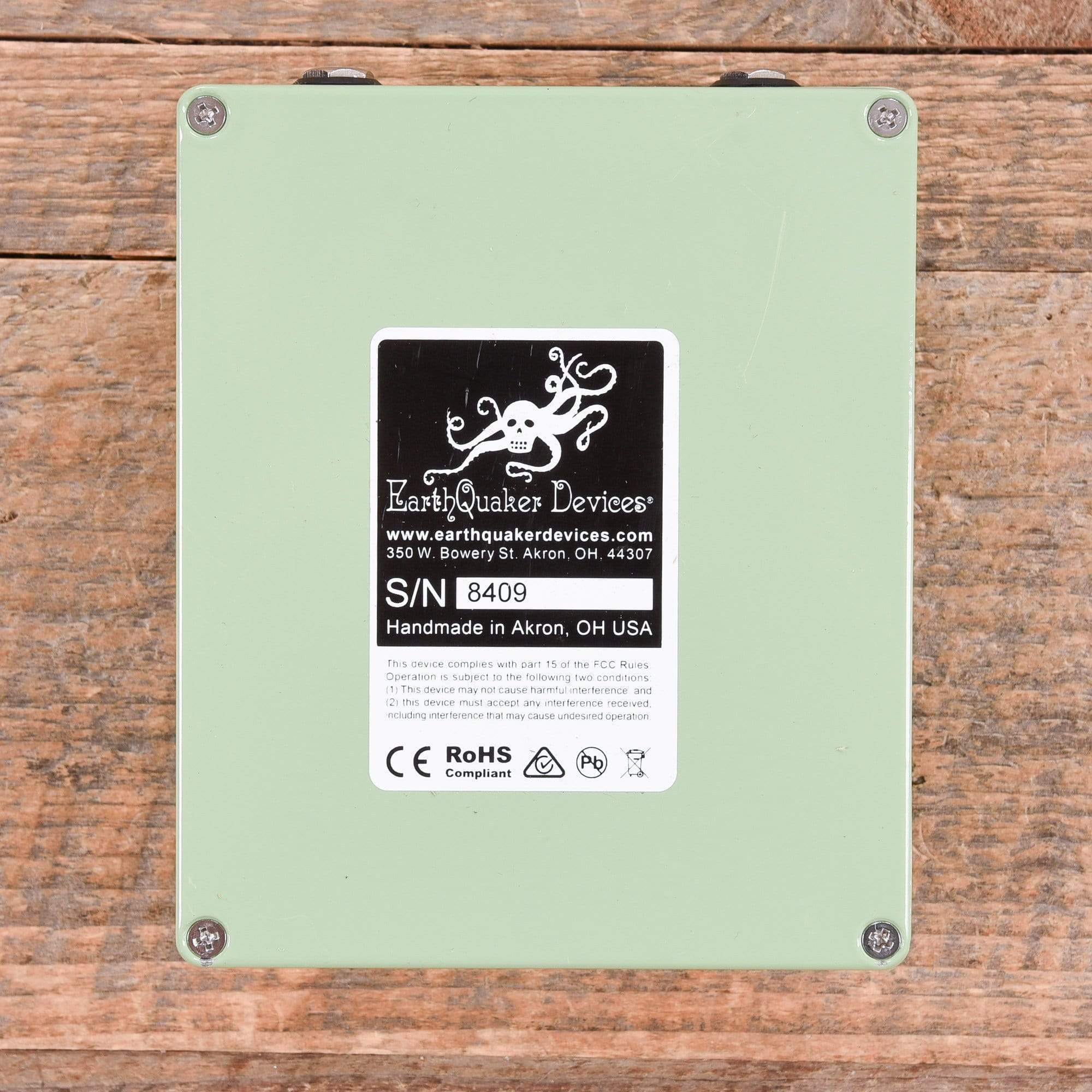 Earthquaker Devices Data Corrupter Modulated Monophonic Harmonizing PLL Pastel Green & Purple Effects and Pedals / Octave and Pitch