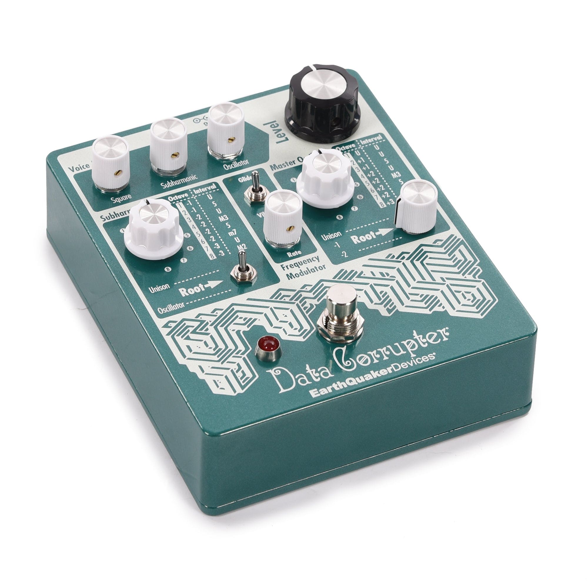 Earthquaker Devices Data Corrupter Modulated Monophonic Harmonizing PLL Pedal Winter Mint Effects and Pedals / Octave and Pitch