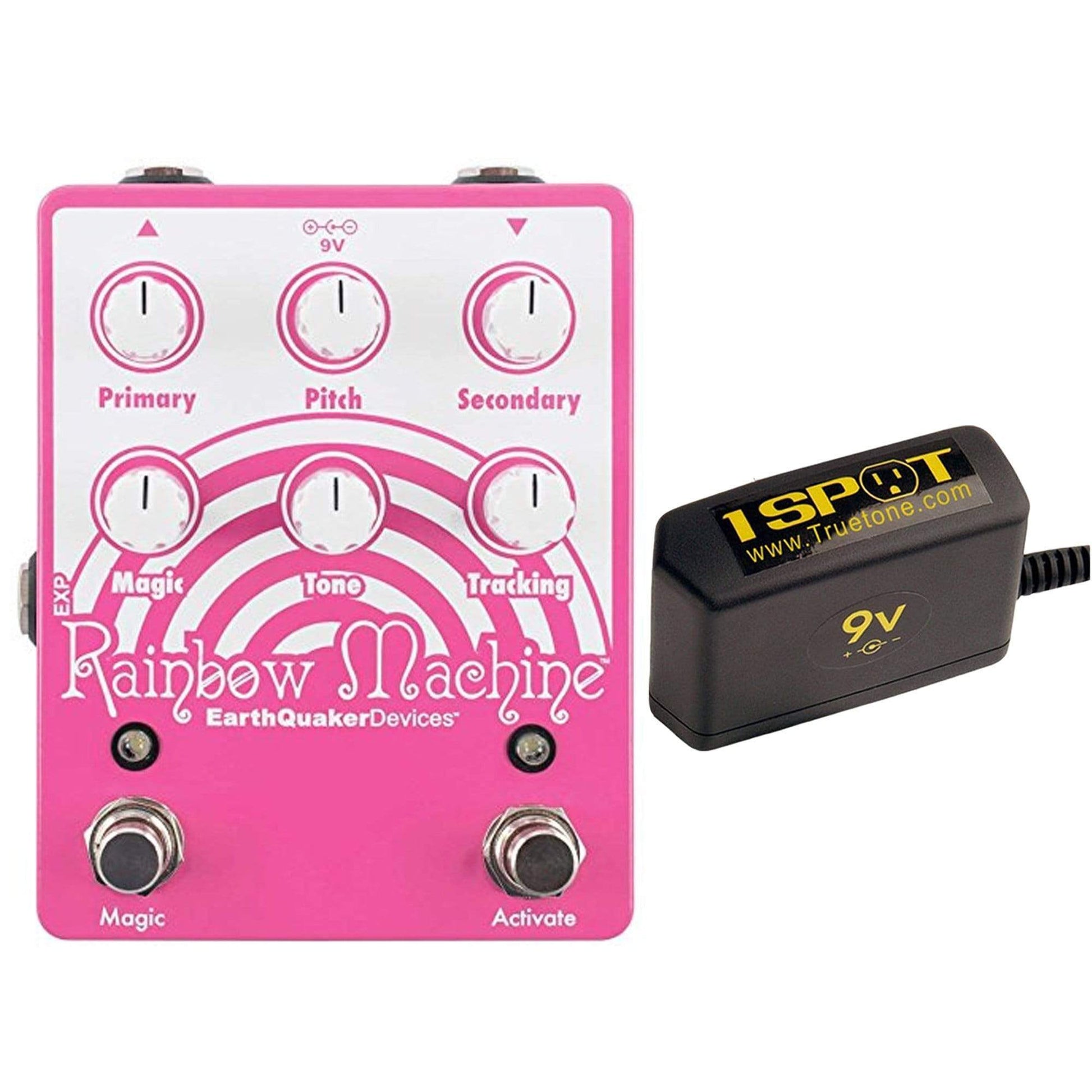 Earthquaker Devices Rainbow Machine v2 Bundle w/ Truetone 1 Spot Space Saving 9v Adapter Effects and Pedals / Octave and Pitch
