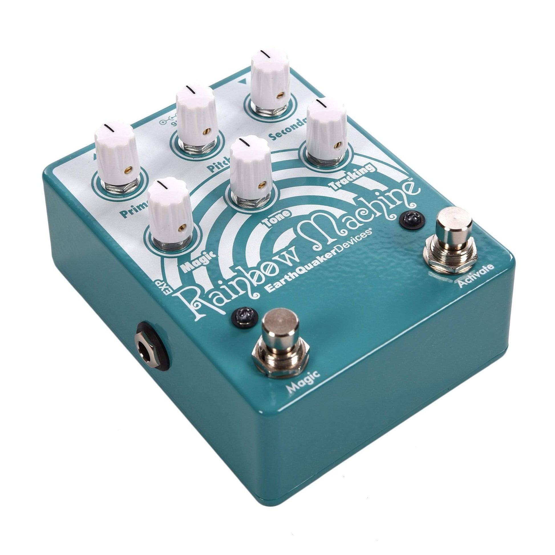rainbow machine pedal Earthquaker Devices Rainbow Machine v2 Polyphonic Pitch Mesmerizer Teal & White