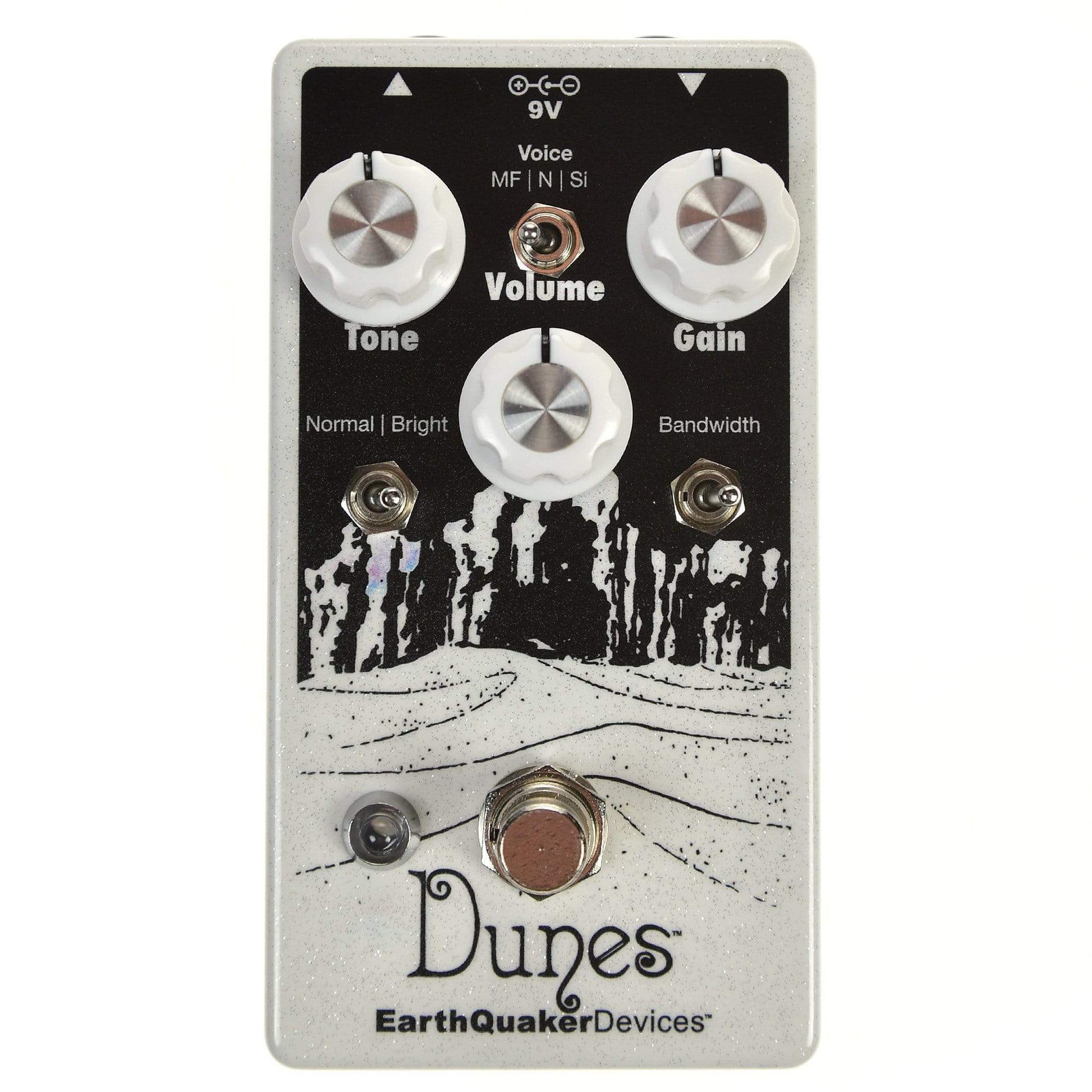 Earthquaker Devices Dunes Mini Mega Ultimate Overdrive v2 Bundle w/ Truetone 1 Spot 9v Adapter Effects and Pedals / Overdrive and Boost