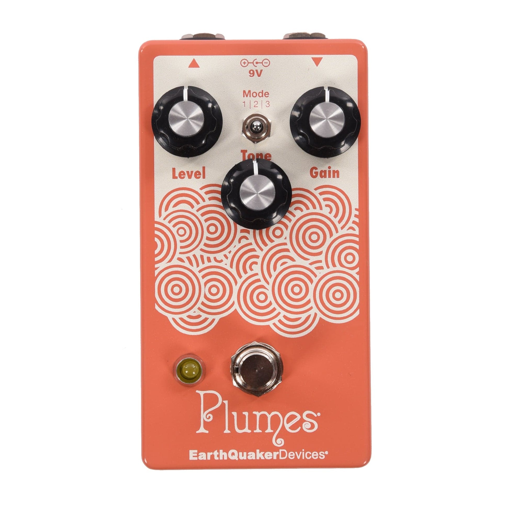 plumes pedal Earthquaker Devices Plumes Small Signal Shredder Pedal Salmon Pink
