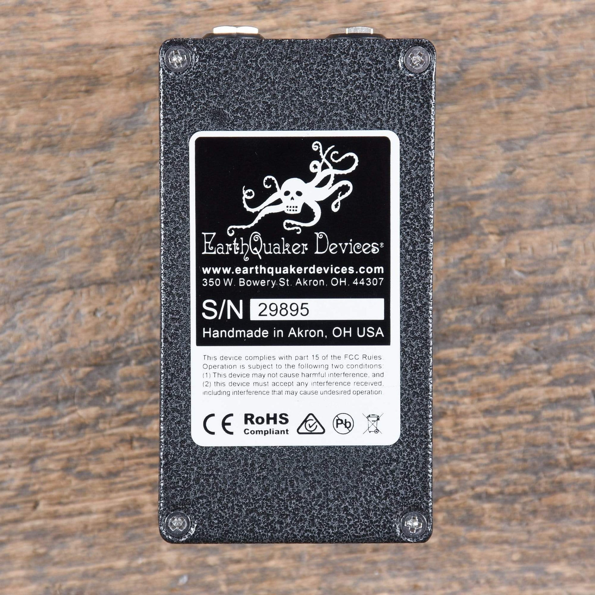 Earthquaker Devices Plumes Small Signal Shredder Silver Hammertone & Volt Yellow Effects and Pedals / Overdrive and Boost