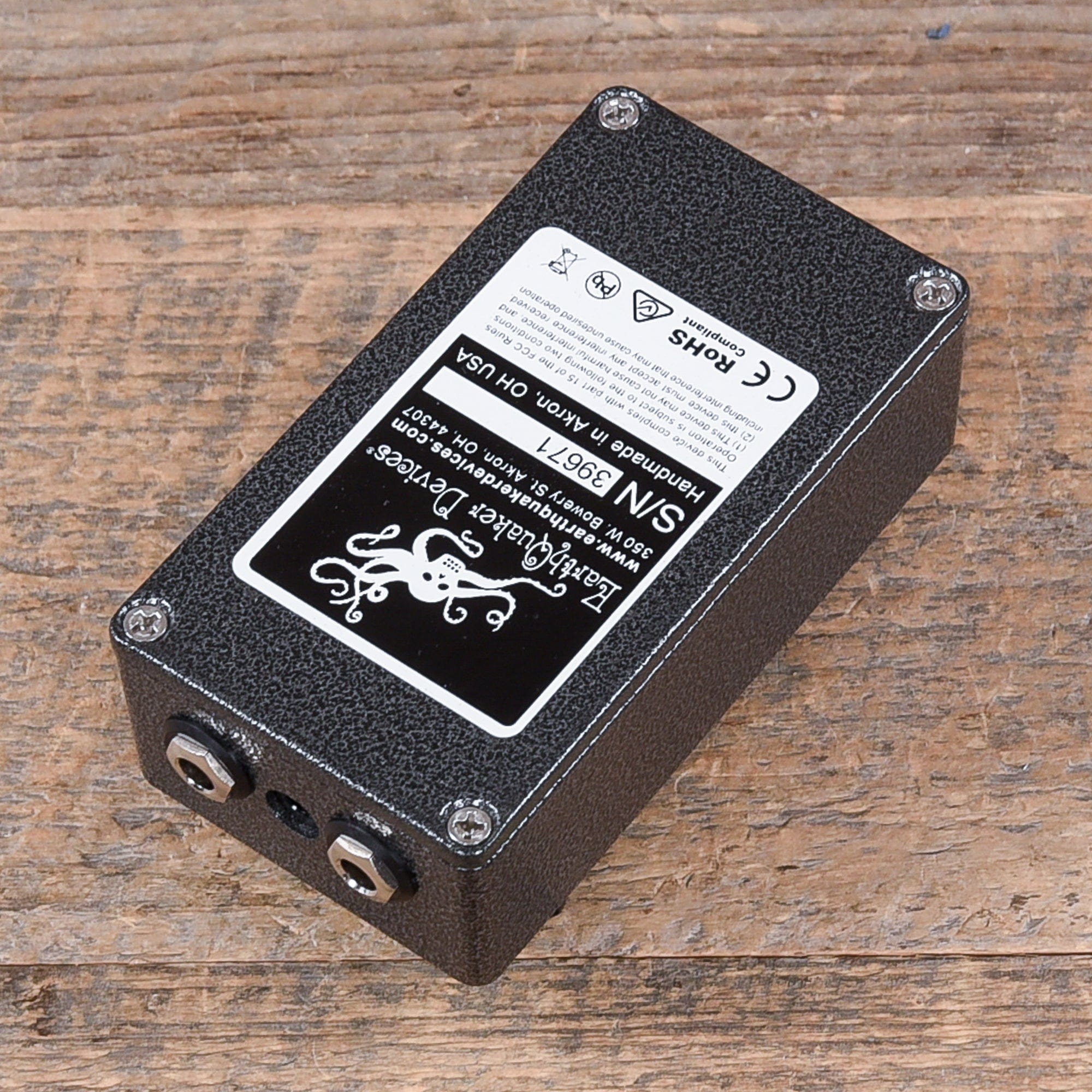 Earthquaker Devices Plumes Small Signal Shredder Silver Hammertone & Volt Yellow Effects and Pedals / Overdrive and Boost