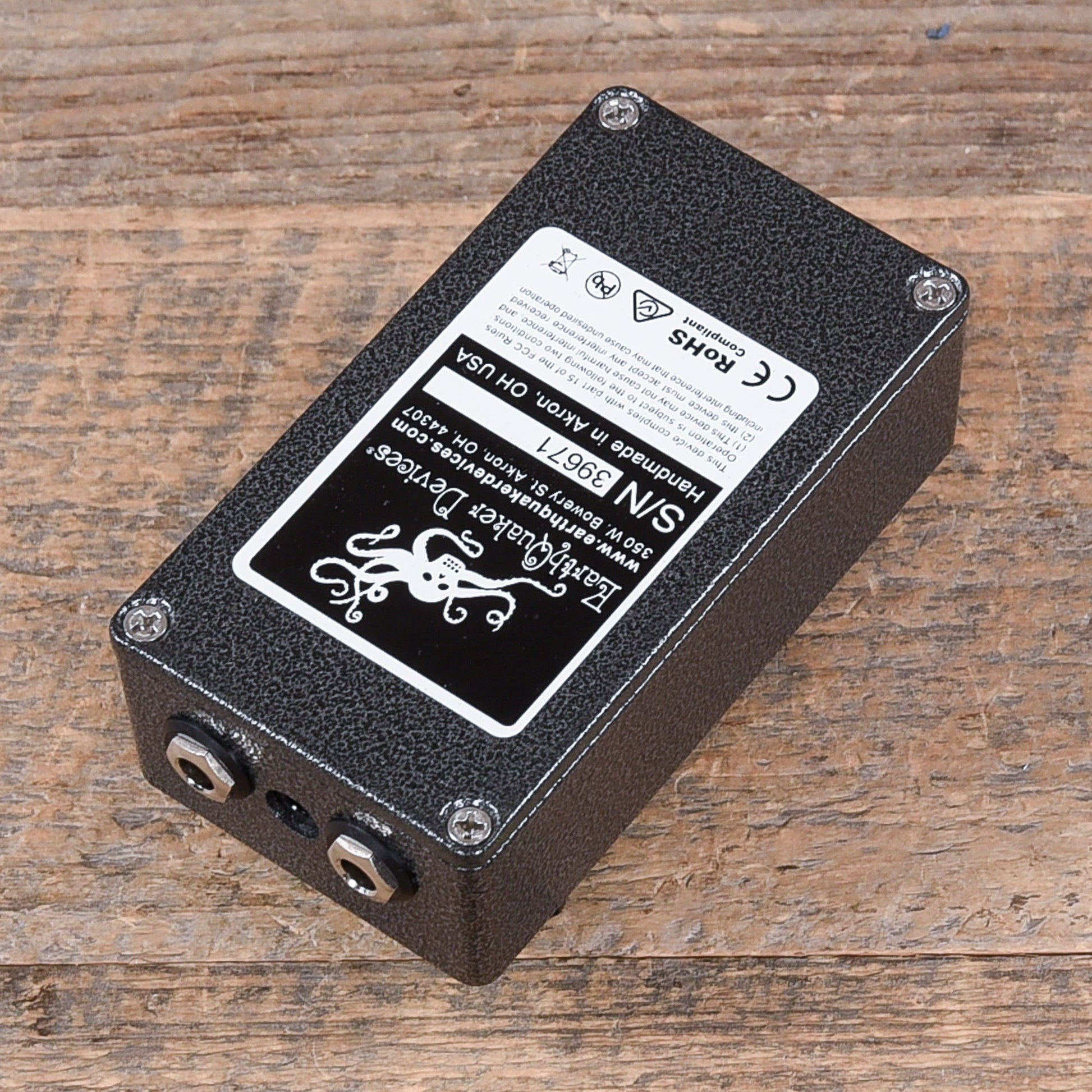 Earthquaker Devices Plumes Small Signal Shredder Silver Hammertone & Volt Yellow Effects and Pedals / Overdrive and Boost
