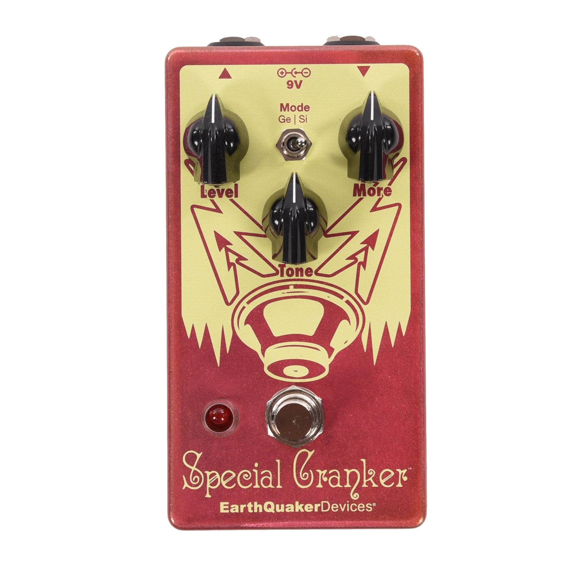special cranker pedal Earthquaker Devices Special Cranker Overdrive Pedal Pink Lemonade