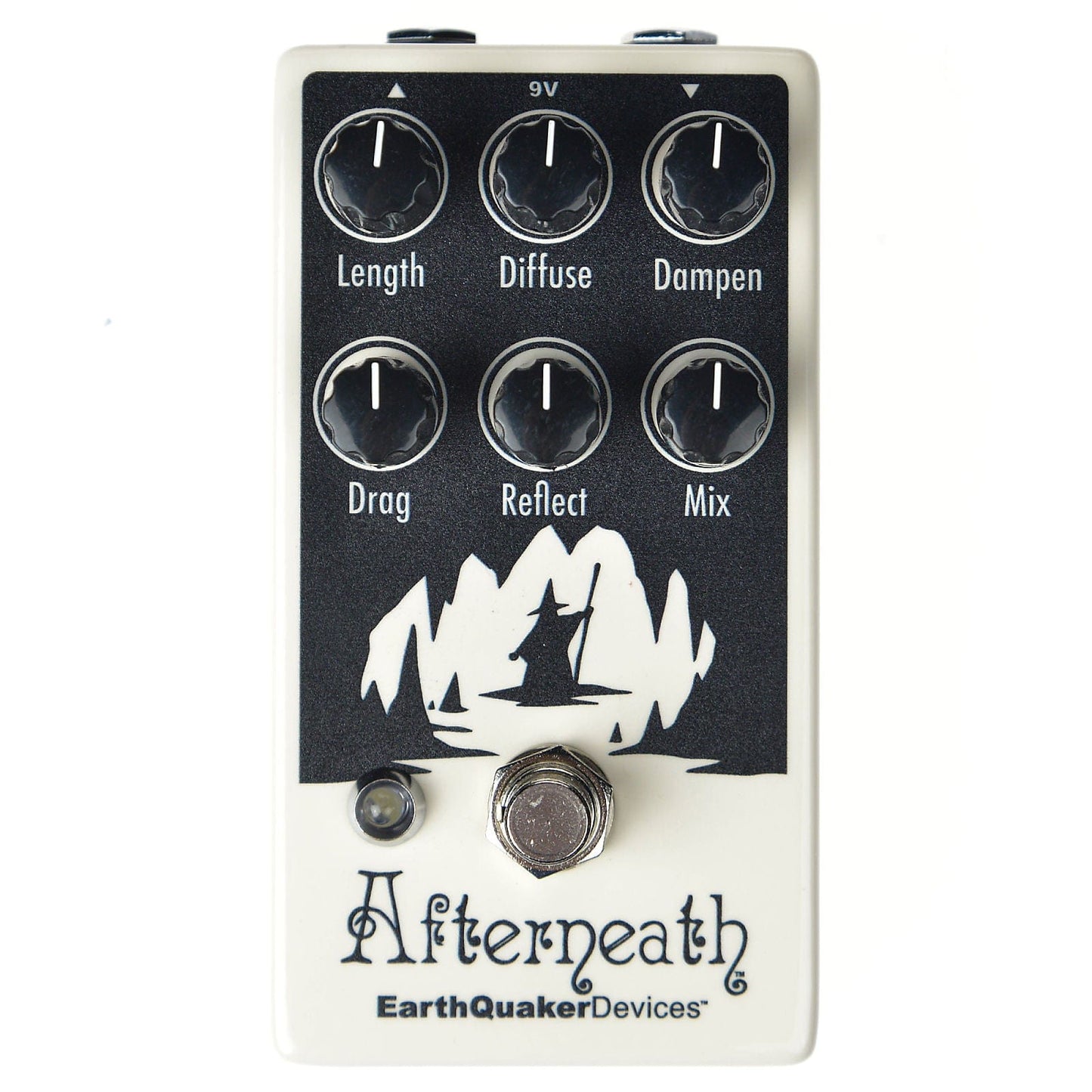 Earthquaker Devices Afterneath Otherworldly Reverberation Machine Invert Glow-in-the-Dark v2 Effects and Pedals / Reverb
