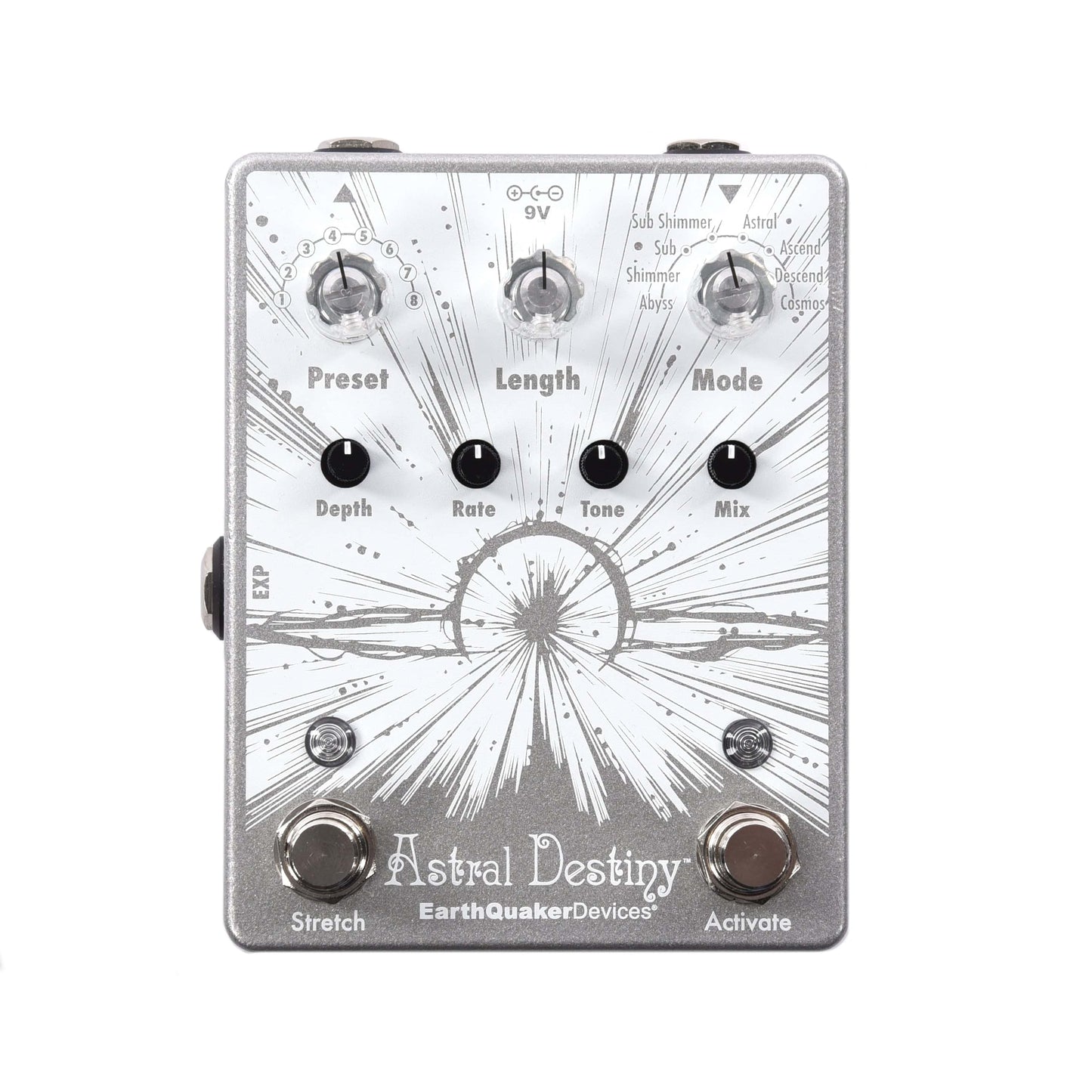 EarthQuaker Devices Astral Destiny Octal Octave Reverberation Odyssey One-of-a-Kind Color #02 Effects and Pedals / Reverb