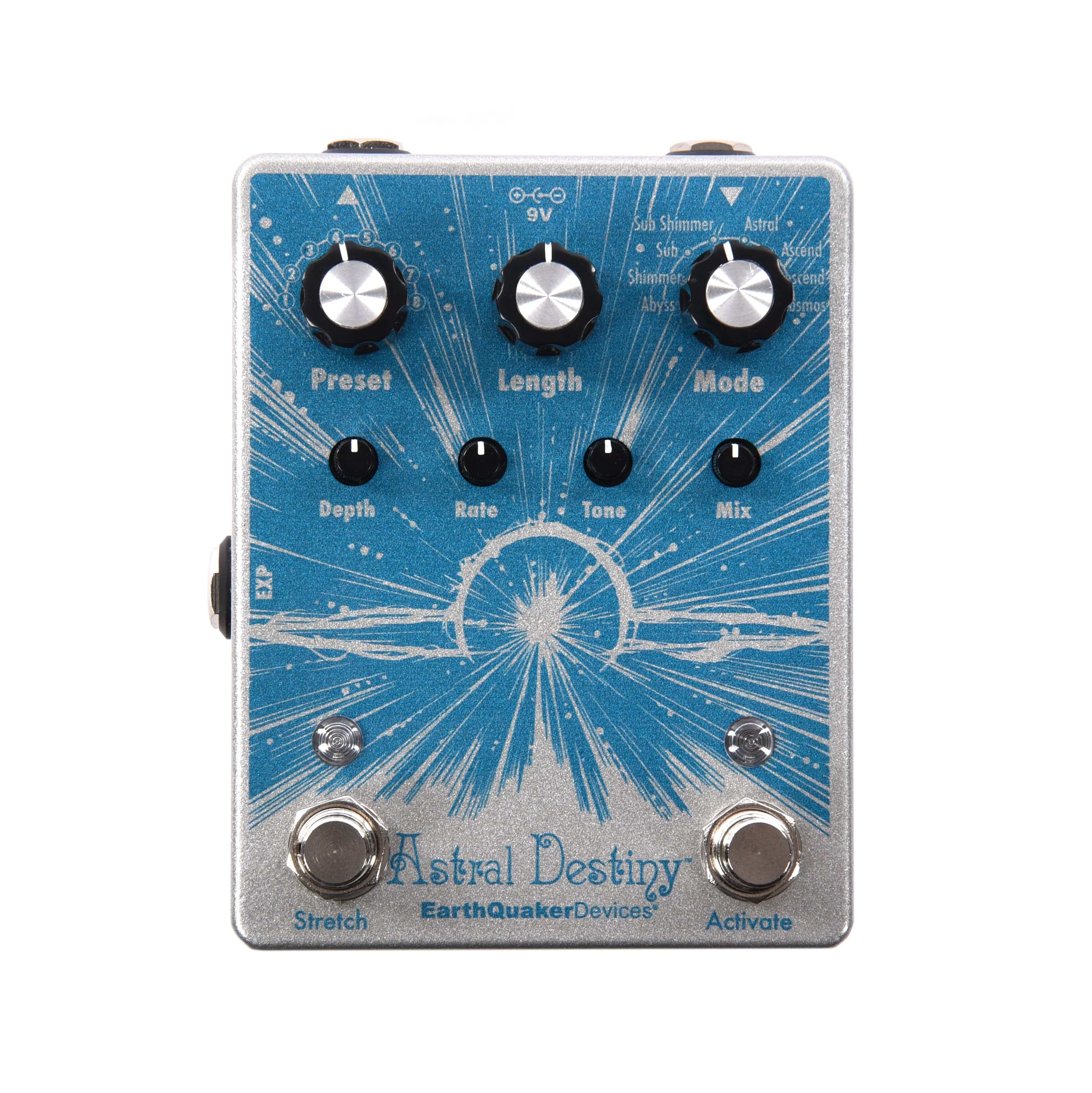 EarthQuaker Devices Astral Destiny Octal Octave Reverberation Odyssey One-of-a-Kind Color #03 Effects and Pedals / Reverb