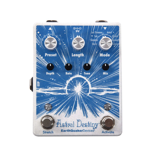 EarthQuaker Devices Astral Destiny Octal Octave Reverberation Odyssey One-of-a-Kind Color #05 Effects and Pedals / Reverb