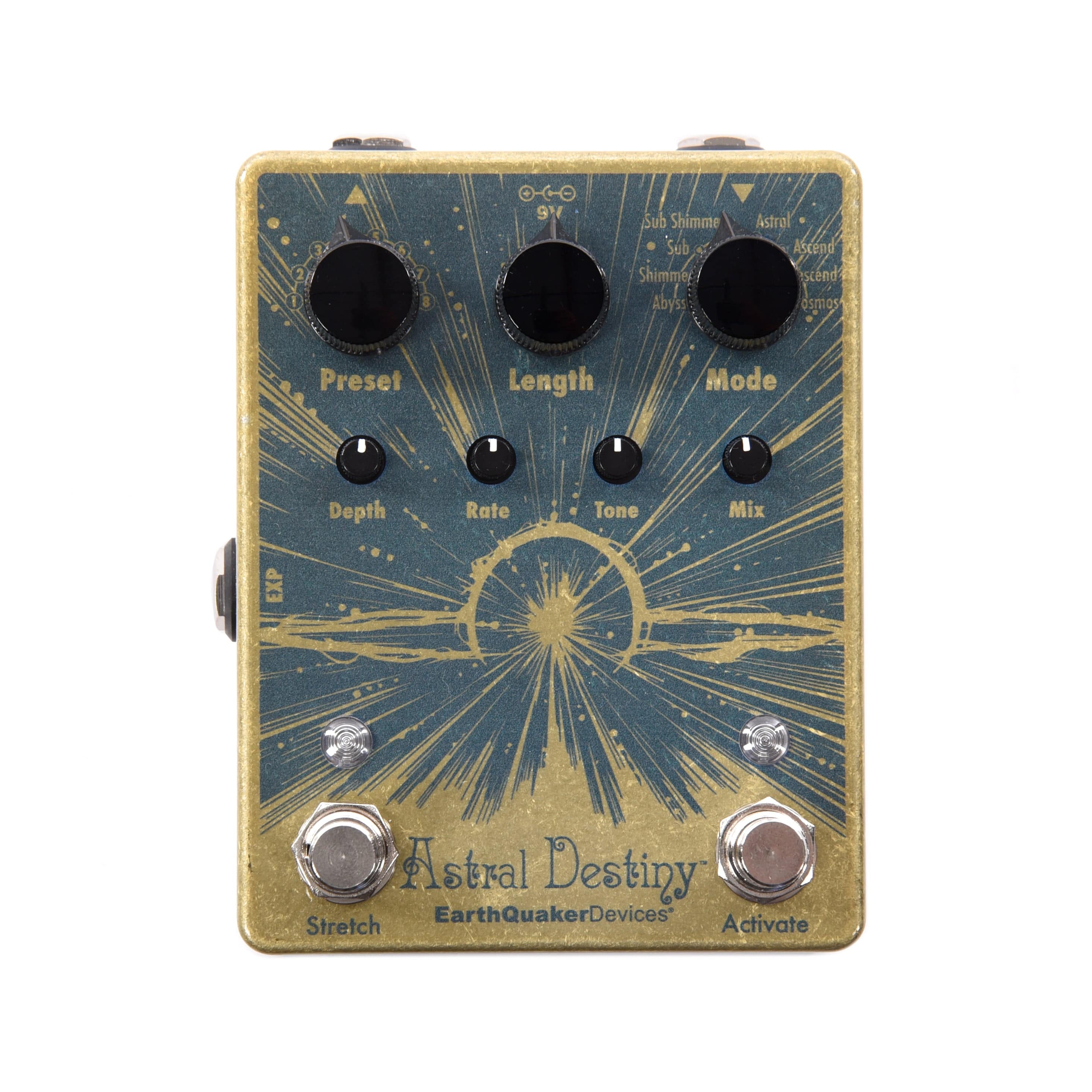 EarthQuaker Devices Astral Destiny Octal Octave Reverberation Odyssey One-of-a-Kind Color #08 Effects and Pedals / Reverb