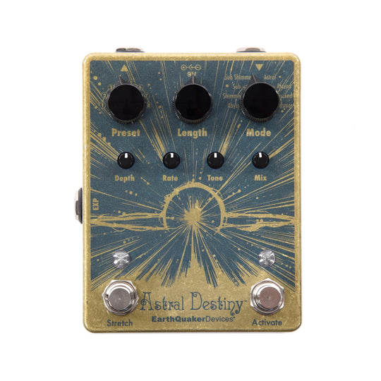 EarthQuaker Devices Astral Destiny Octal Octave Reverberation Odyssey One-of-a-Kind Color #08 Effects and Pedals / Reverb