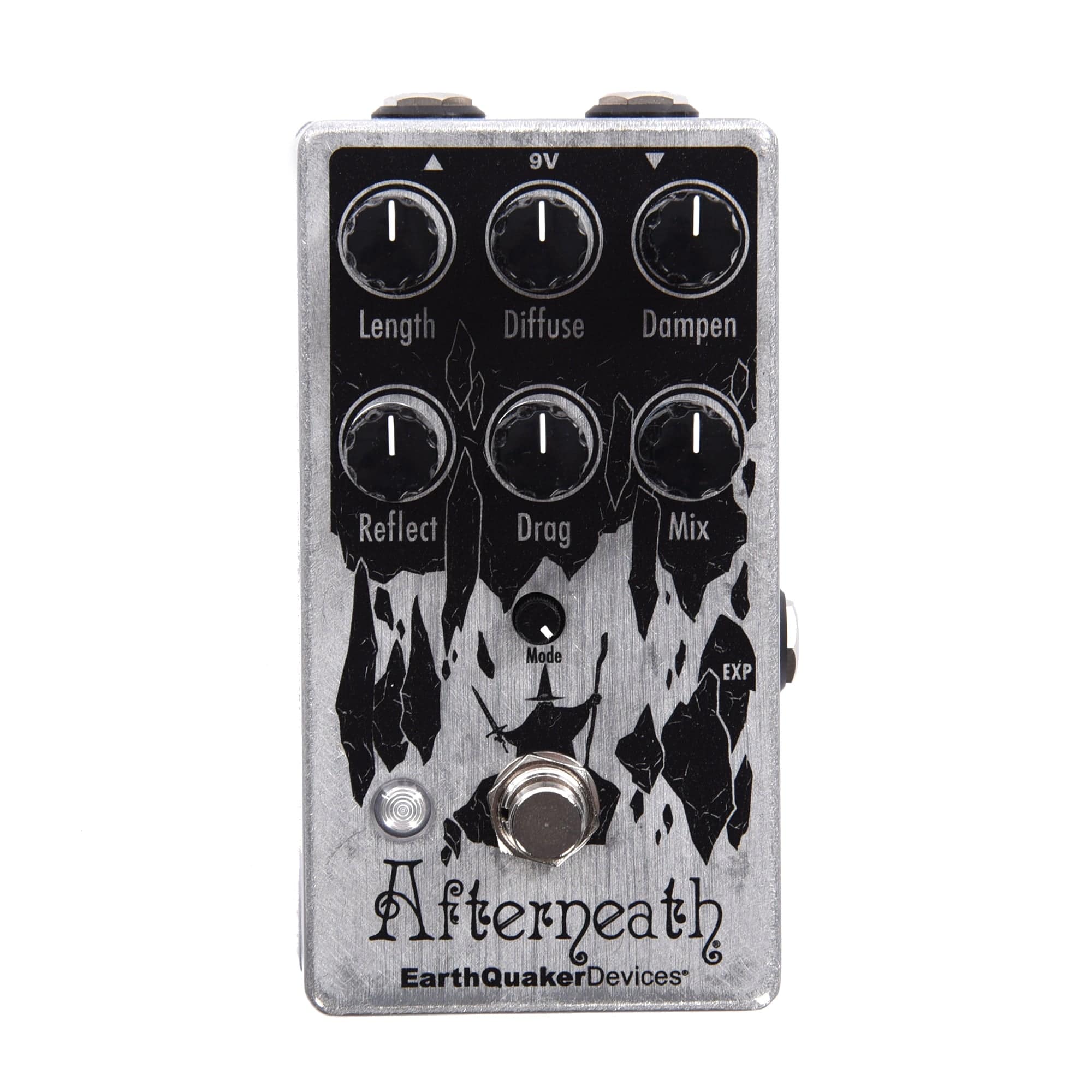 Earthquaker Devices Limited Edition Raw Silver Afterneath Enhanced Otherwordly Reverb Pedal Effects and Pedals / Reverb