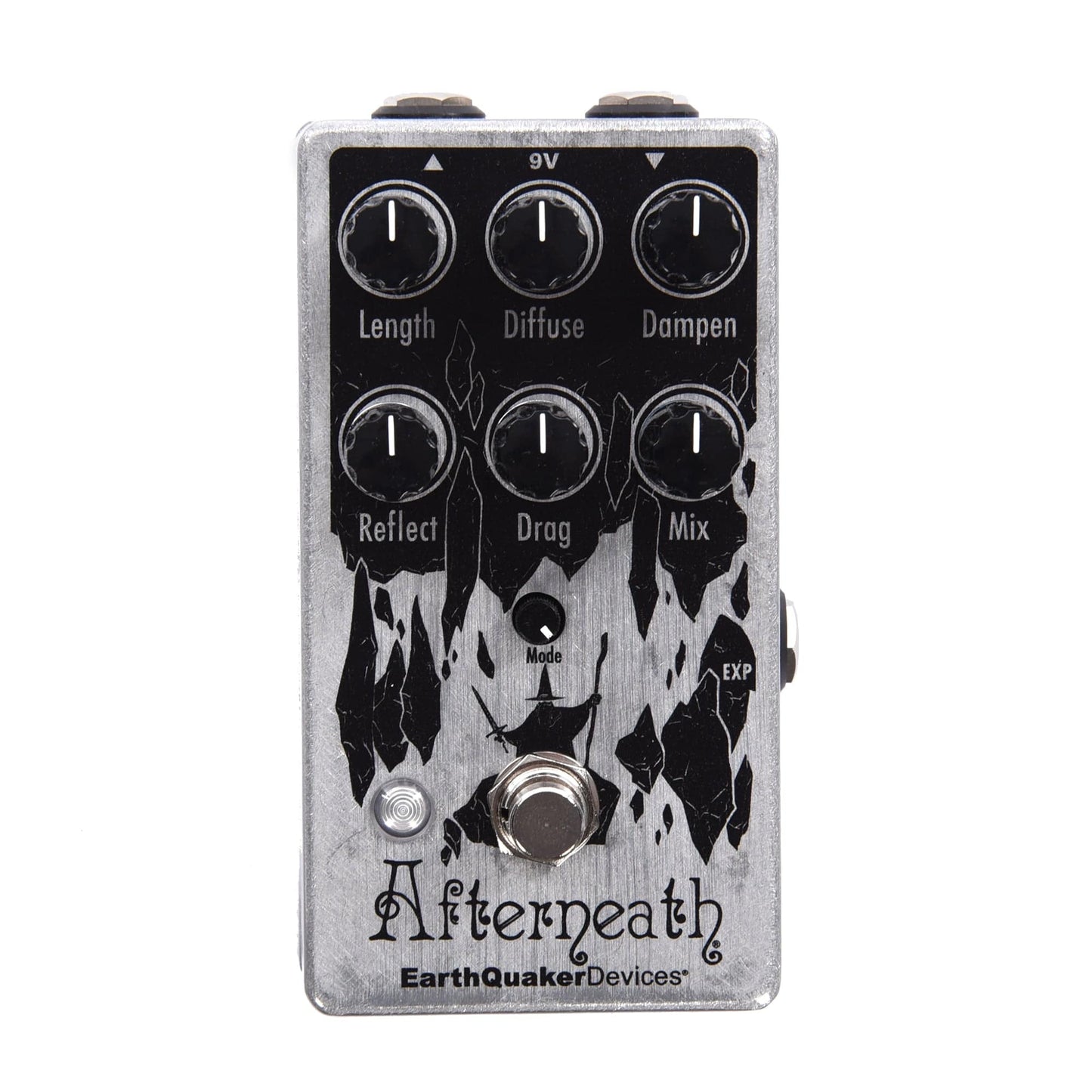Earthquaker Devices Limited Edition Raw Silver Afterneath Enhanced Otherwordly Reverb Pedal Effects and Pedals / Reverb