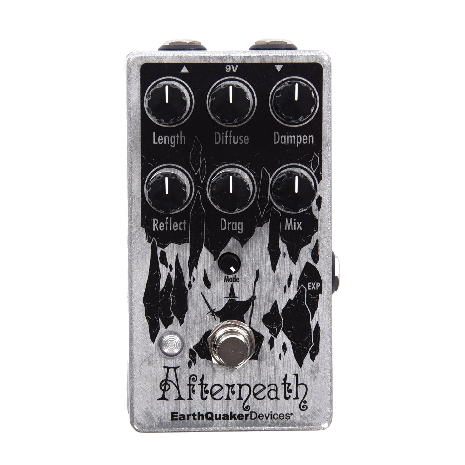 Earthquaker Devices Limited Edition Raw Silver Afterneath Enhanced Otherwordly Reverb Pedal Effects and Pedals / Reverb