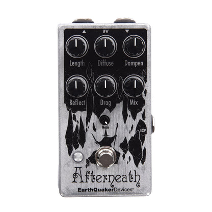 Earthquaker Devices Limited Edition Raw Silver Afterneath Enhanced Otherwordly Reverb Pedal Effects and Pedals / Reverb