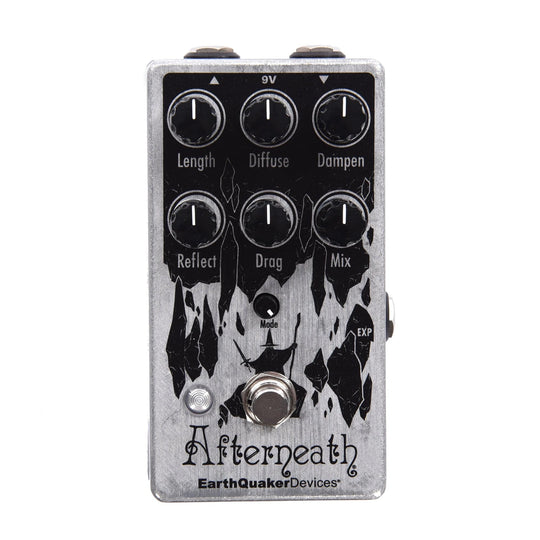 Earthquaker Devices Limited Edition Raw Silver Afterneath Enhanced Otherwordly Reverb Pedal Effects and Pedals / Reverb