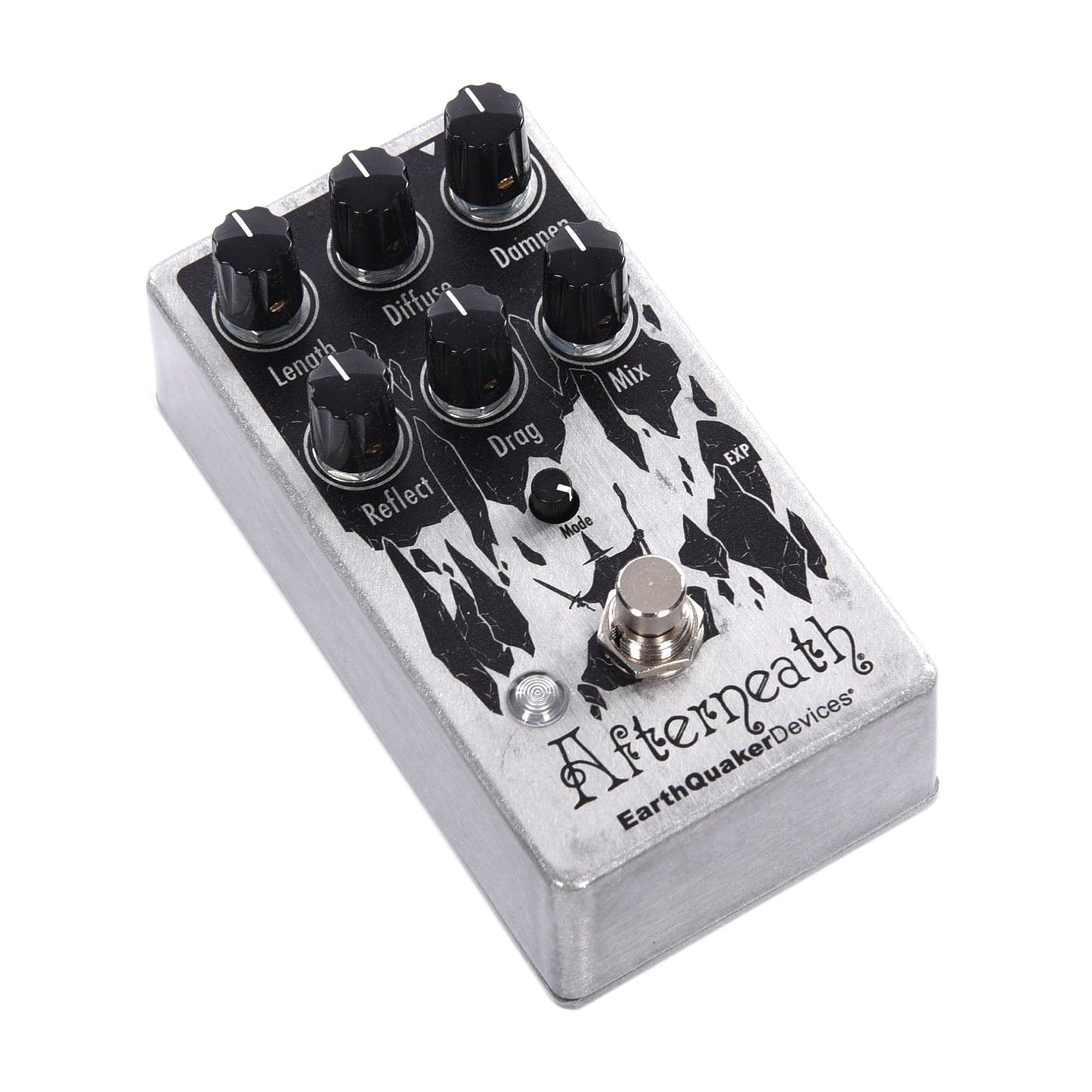 Earthquaker Devices Limited Edition Raw Silver Afterneath Enhanced Otherwordly Reverb Pedal Effects and Pedals / Reverb