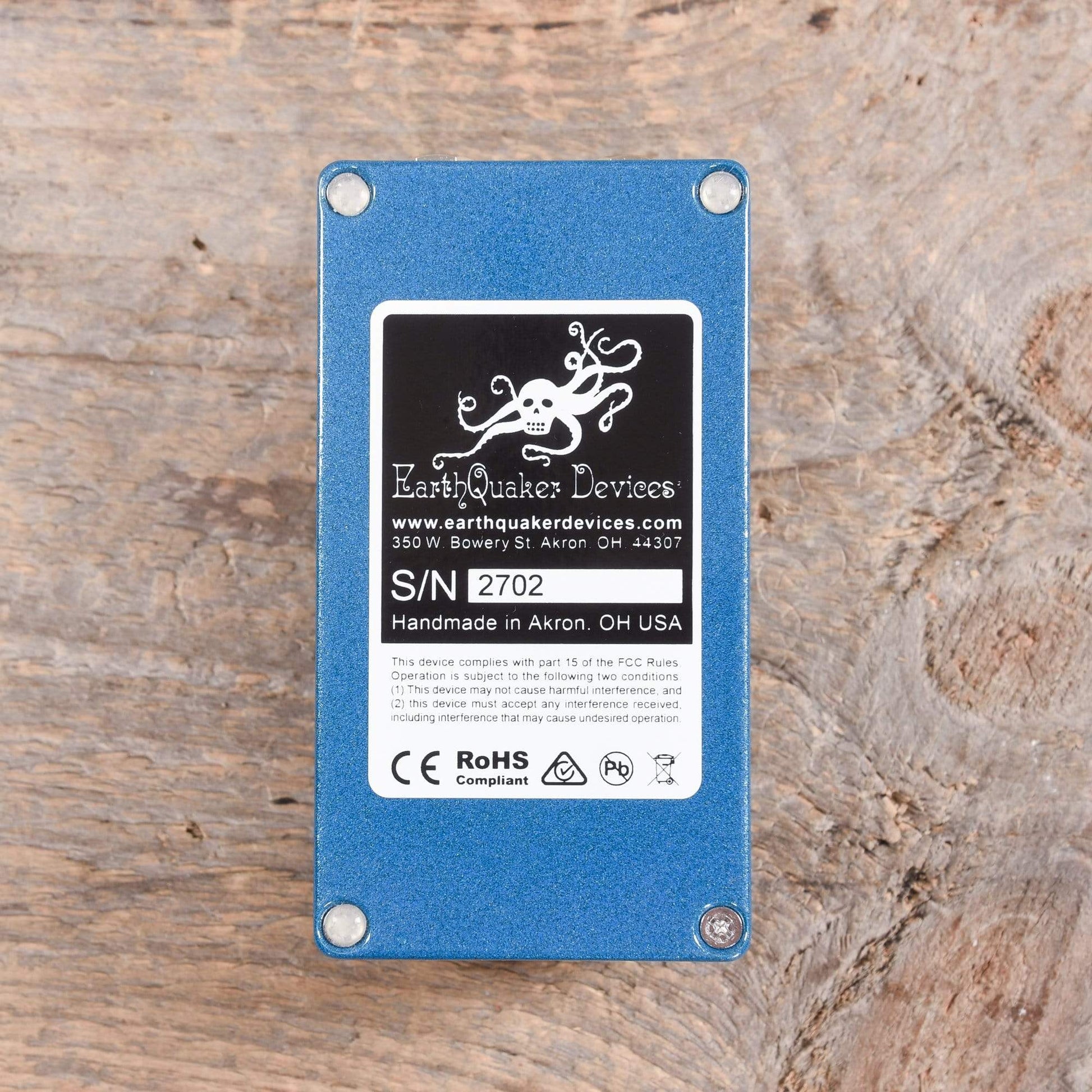 EarthQuaker Devices Aqueduct Vibrato Effects and Pedals / Tremolo and Vibrato