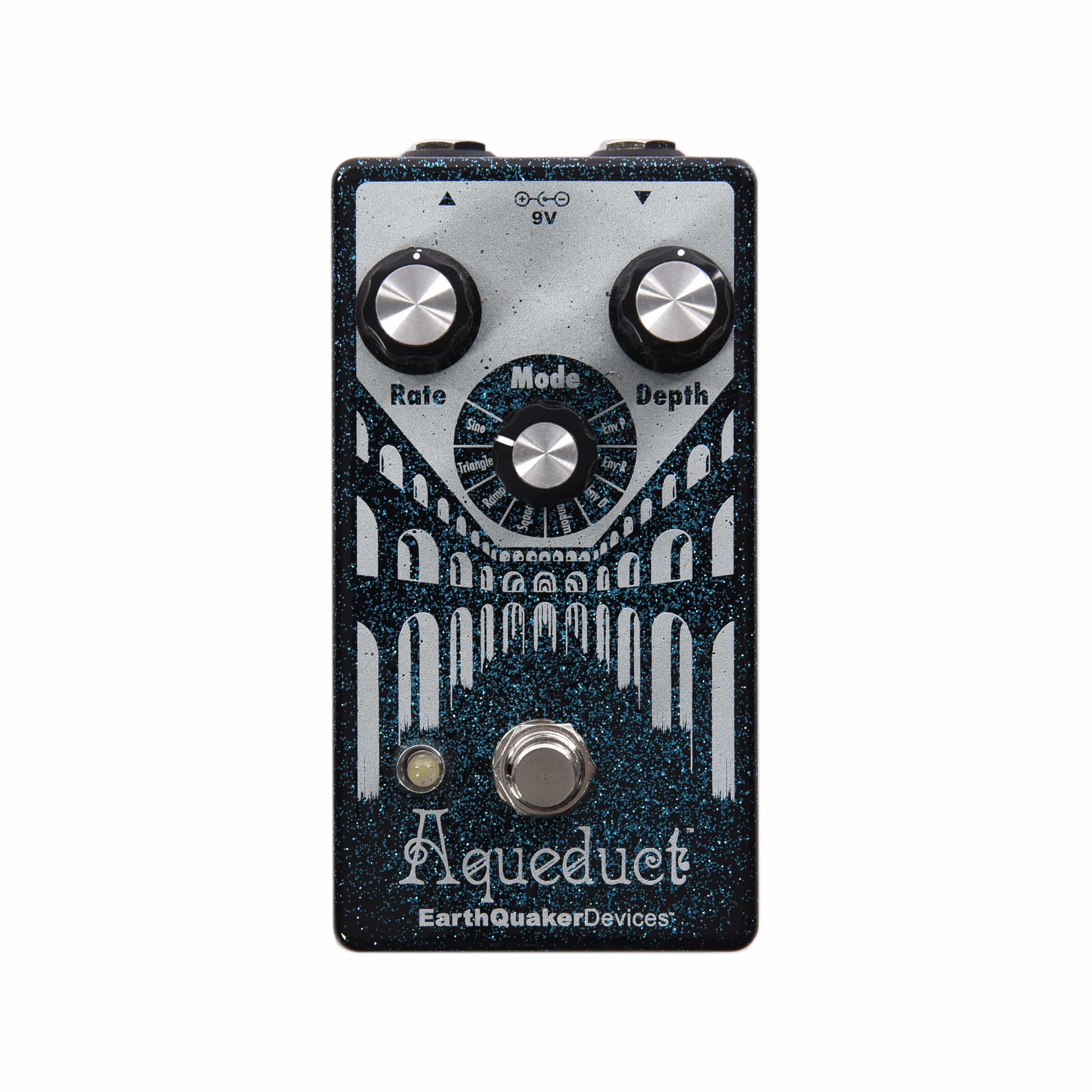 EarthQuaker Devices Aqueduct Vibrato One-of-a-Kind Color #01 Effects and Pedals / Tremolo