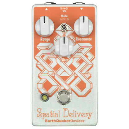 Earthquaker Devices Spatial Delivery v2 Envelope Filter with Sample & Hold Bundle w/ Truetone 1 Spot Space Saving 9v Adapter Effects and Pedals / Wahs and Filters