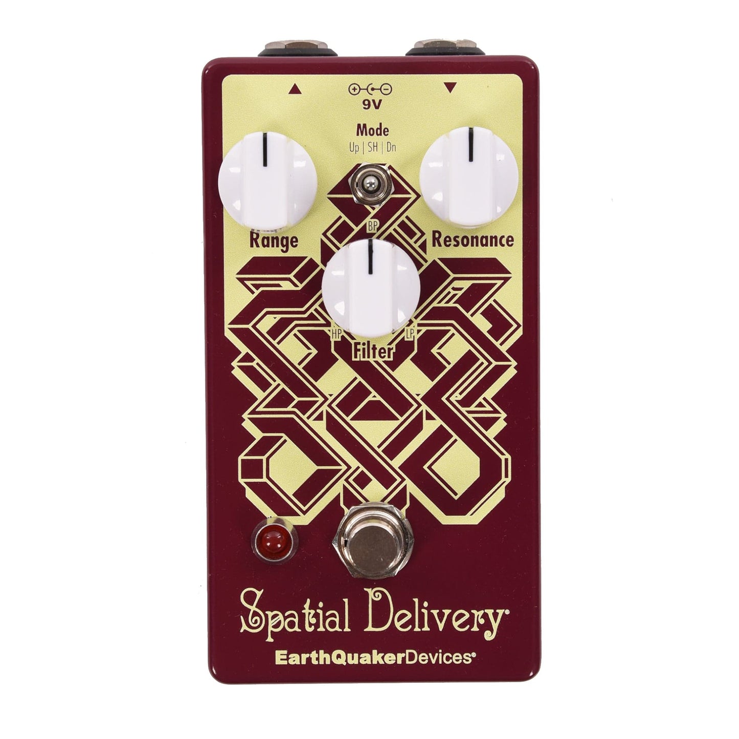 Earthquaker Devices Spatial Delivery V2 Envelope Filter with Sample & Hold Pedal Claret Violet Effects and Pedals / Wahs and Filters