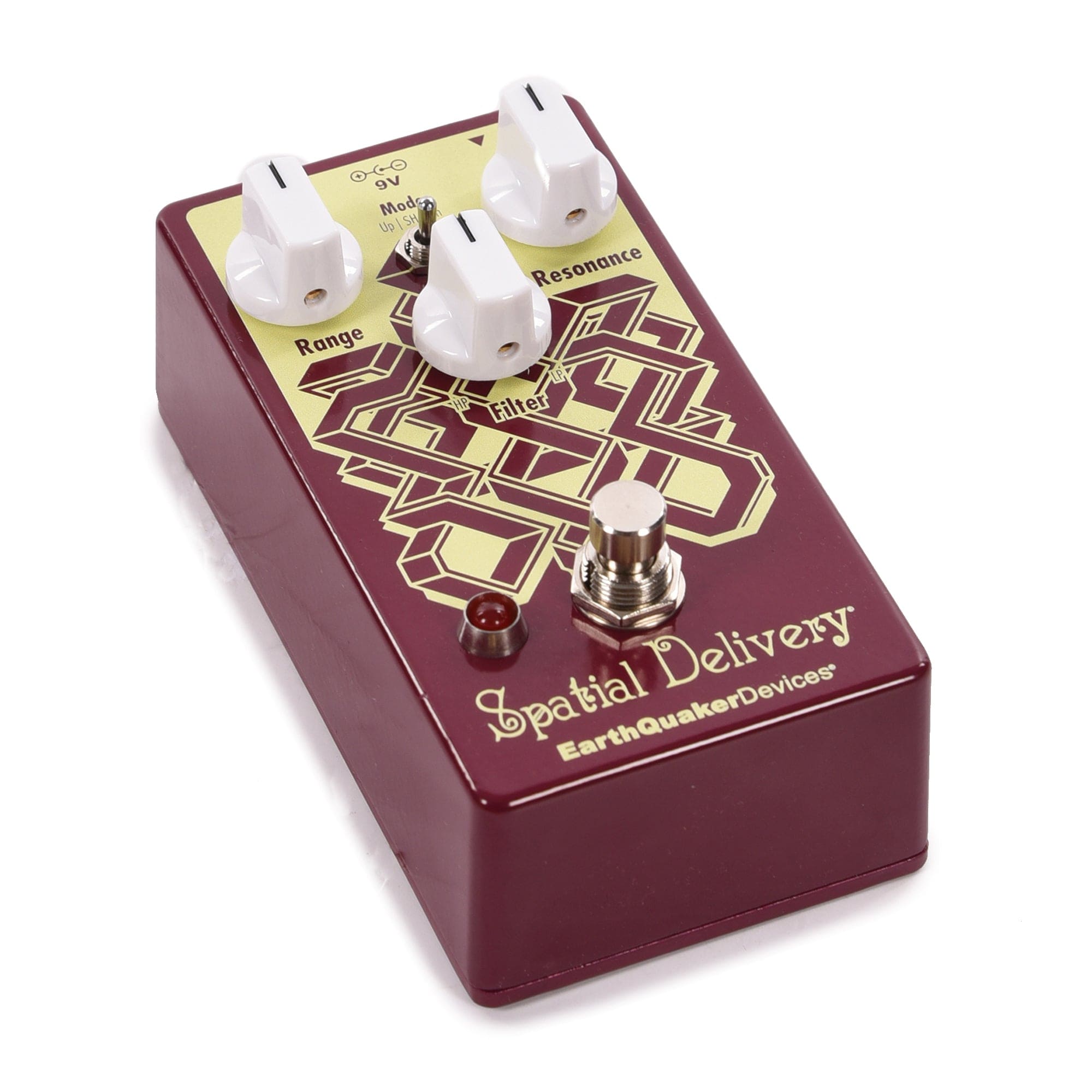 Earthquaker Devices Spatial Delivery V2 Envelope Filter with Sample & Hold Pedal Claret Violet Effects and Pedals / Wahs and Filters