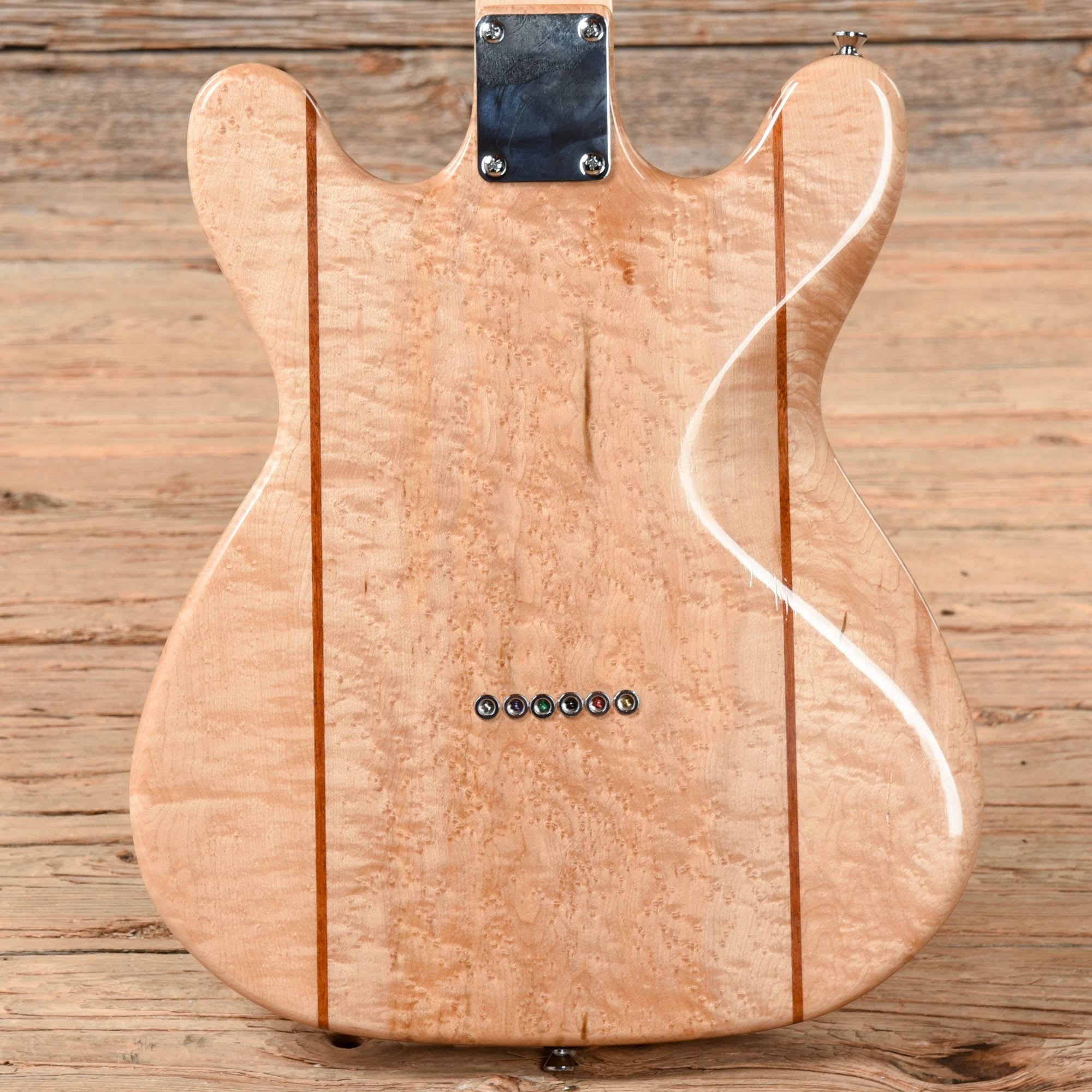 East Virginia Guitars DC-6 Natural Electric Guitars / Solid Body