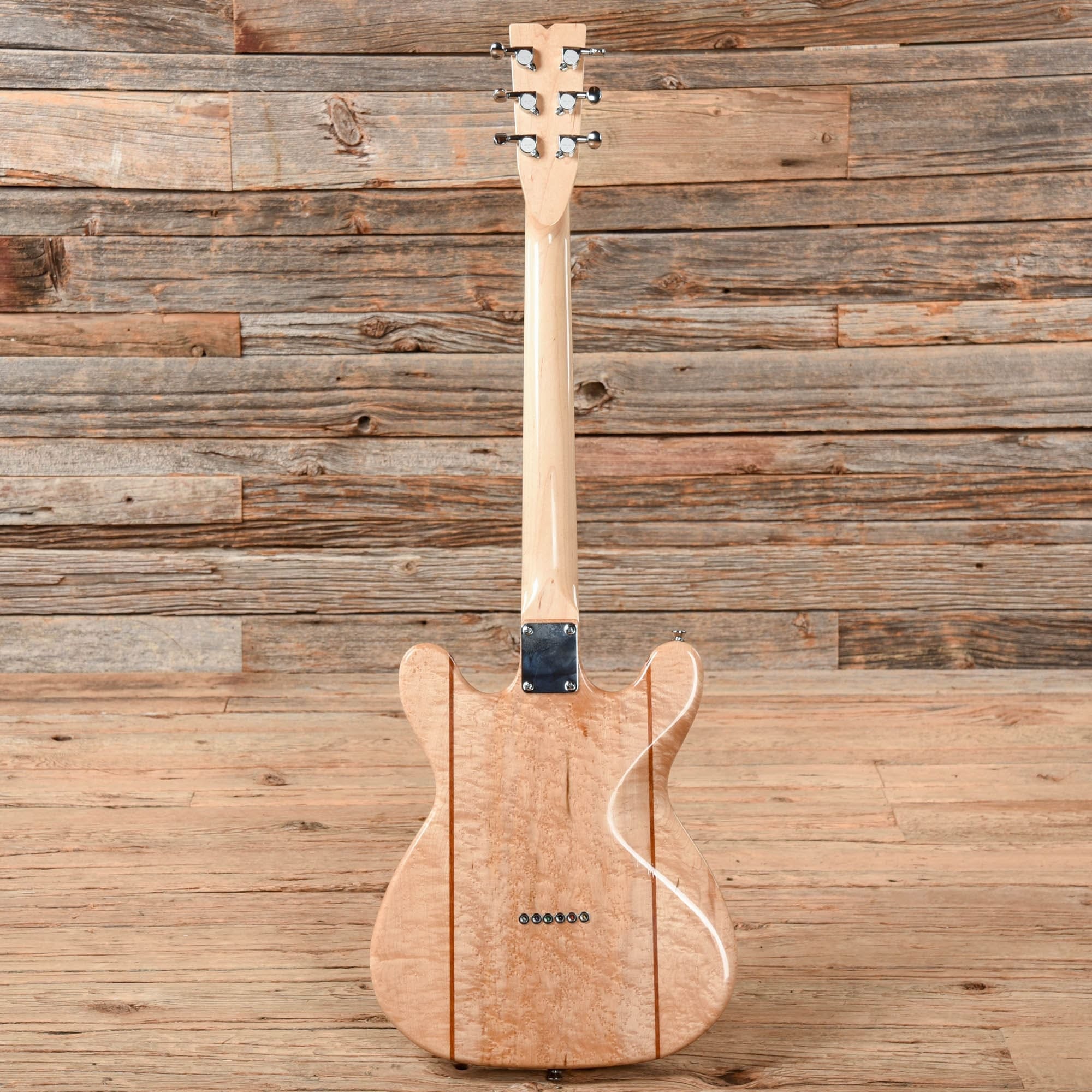 East Virginia Guitars DC-6 Natural Electric Guitars / Solid Body