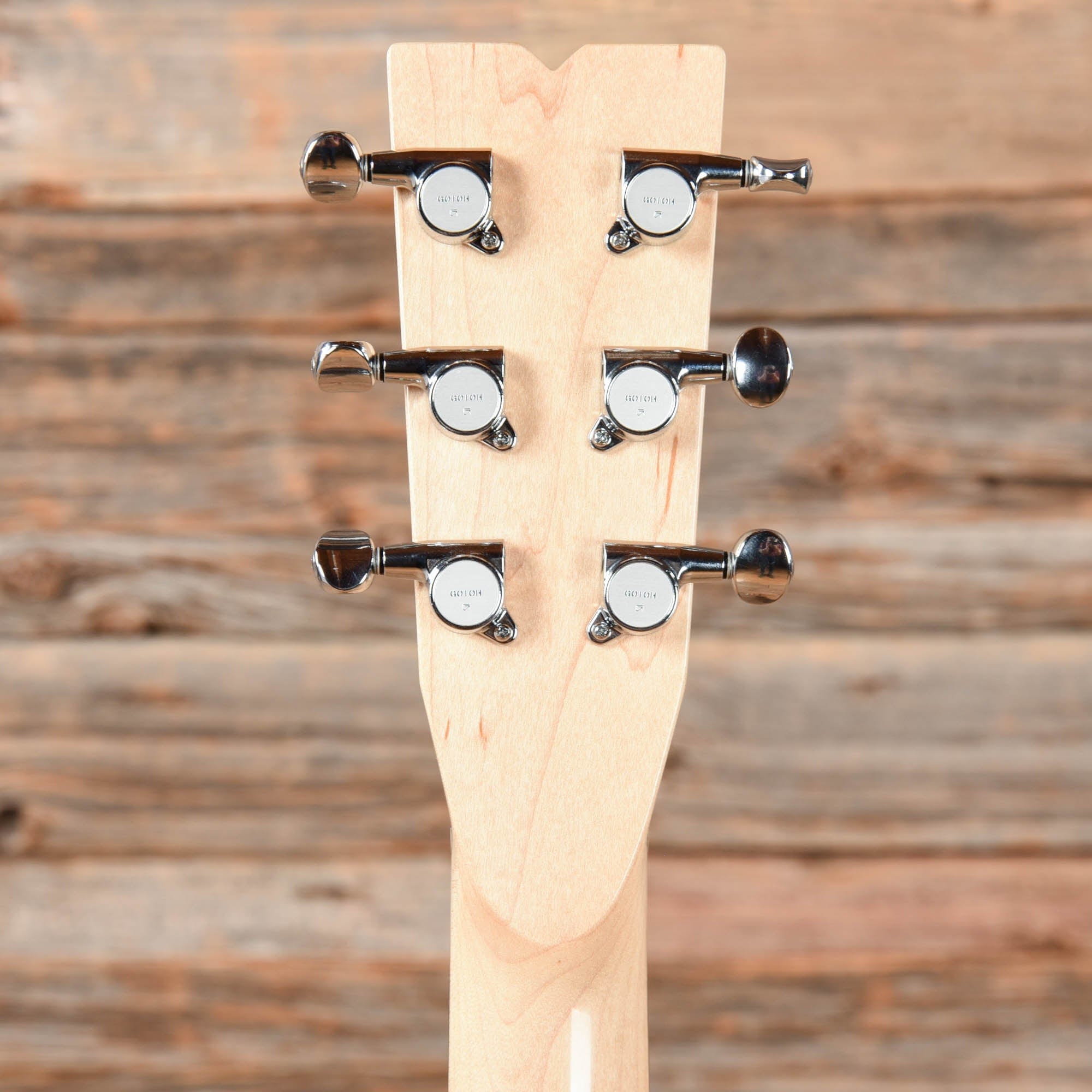 East Virginia Guitars DC-6 Natural Electric Guitars / Solid Body