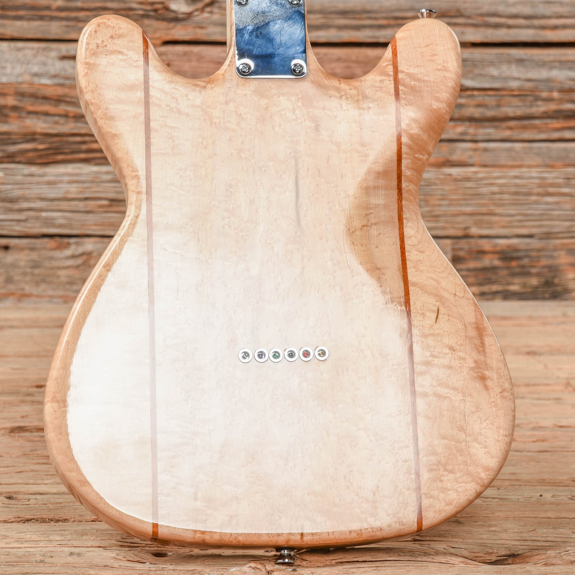 East Virginia Guitars DC-6 Natural Electric Guitars / Solid Body