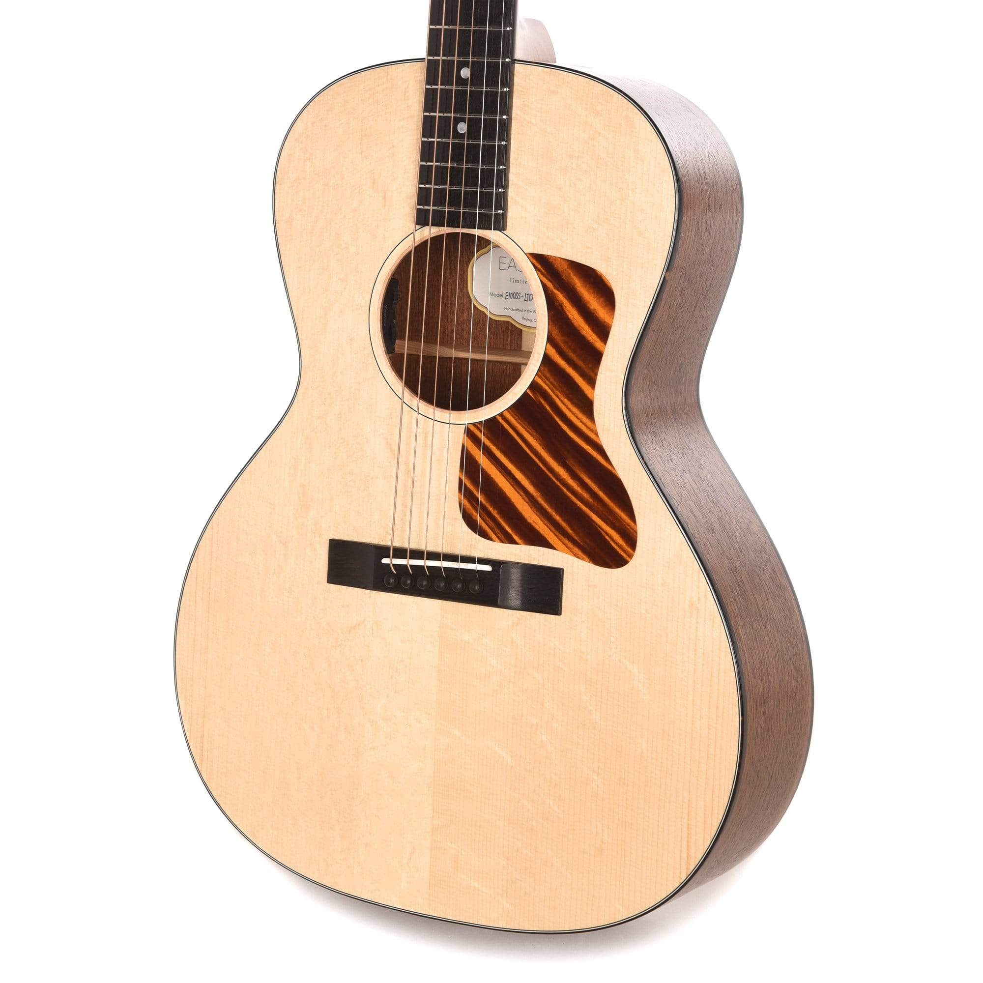 Eastman Limited Edition E1OOSS Traditional Adirondack/Sapele OO Natural w/Fishman Sonitone Acoustic Guitars / Concert
