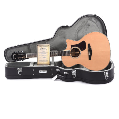 Eastman AC422CE Sitka/Eucalyptus Natural Acoustic Guitars / OM and Auditorium