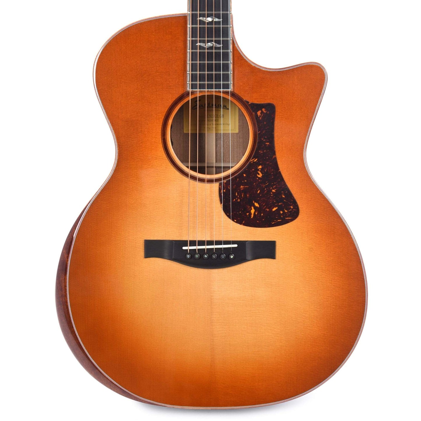 Eastman AC522CE Deluxe Grand Auditorium Sitka/Mahogany Goldburst w/LR Baggs Element Acoustic Guitars / OM and Auditorium