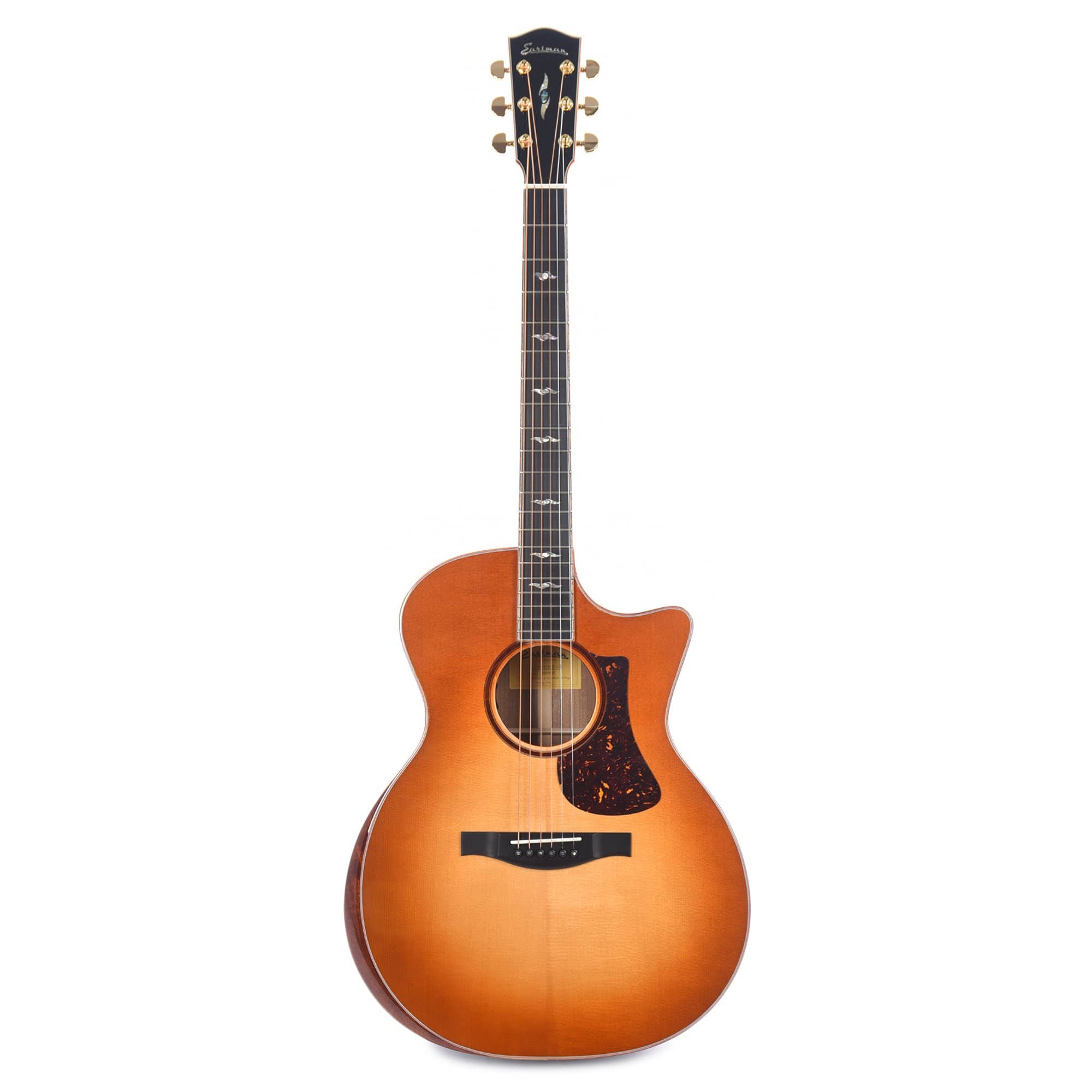 Eastman AC522CE Deluxe Grand Auditorium Sitka/Mahogany Goldburst w/LR Baggs Element Acoustic Guitars / OM and Auditorium