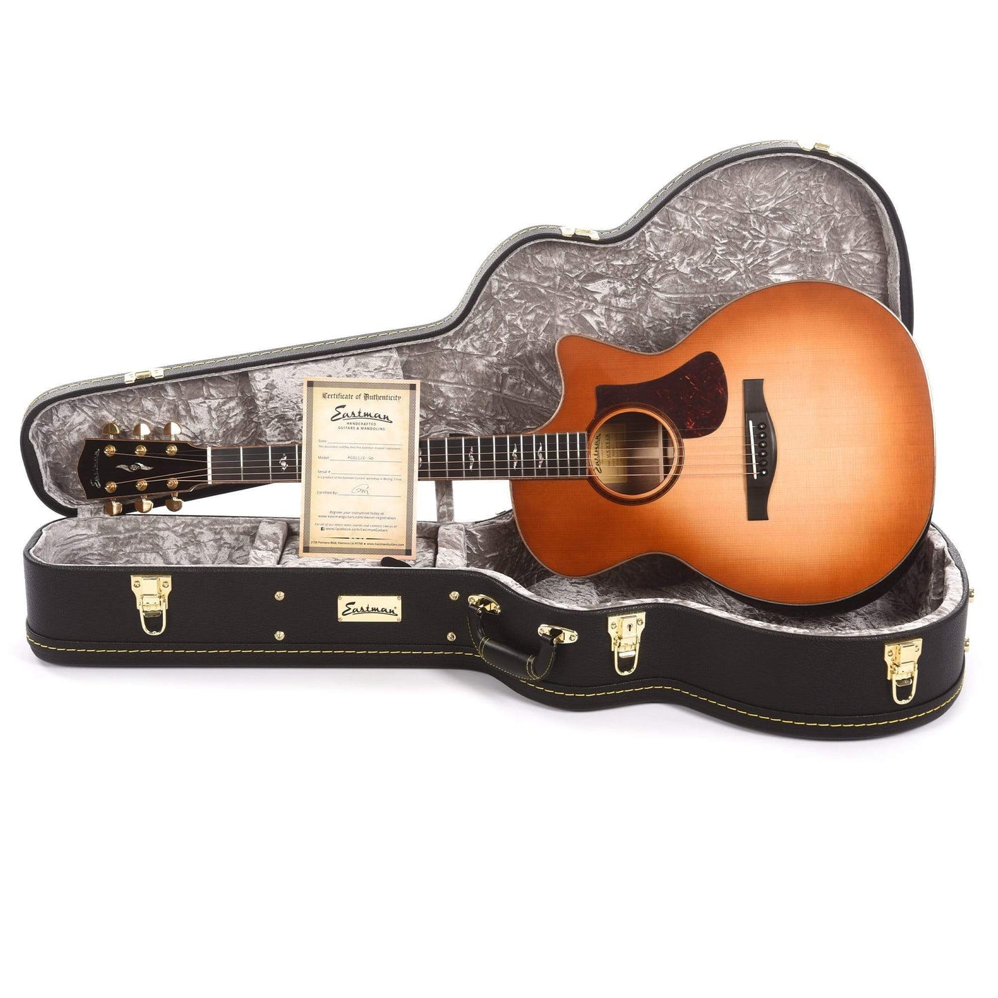 Eastman AC522CE Deluxe Grand Auditorium Sitka/Mahogany Natural w/LR Baggs Element Acoustic Guitars / OM and Auditorium