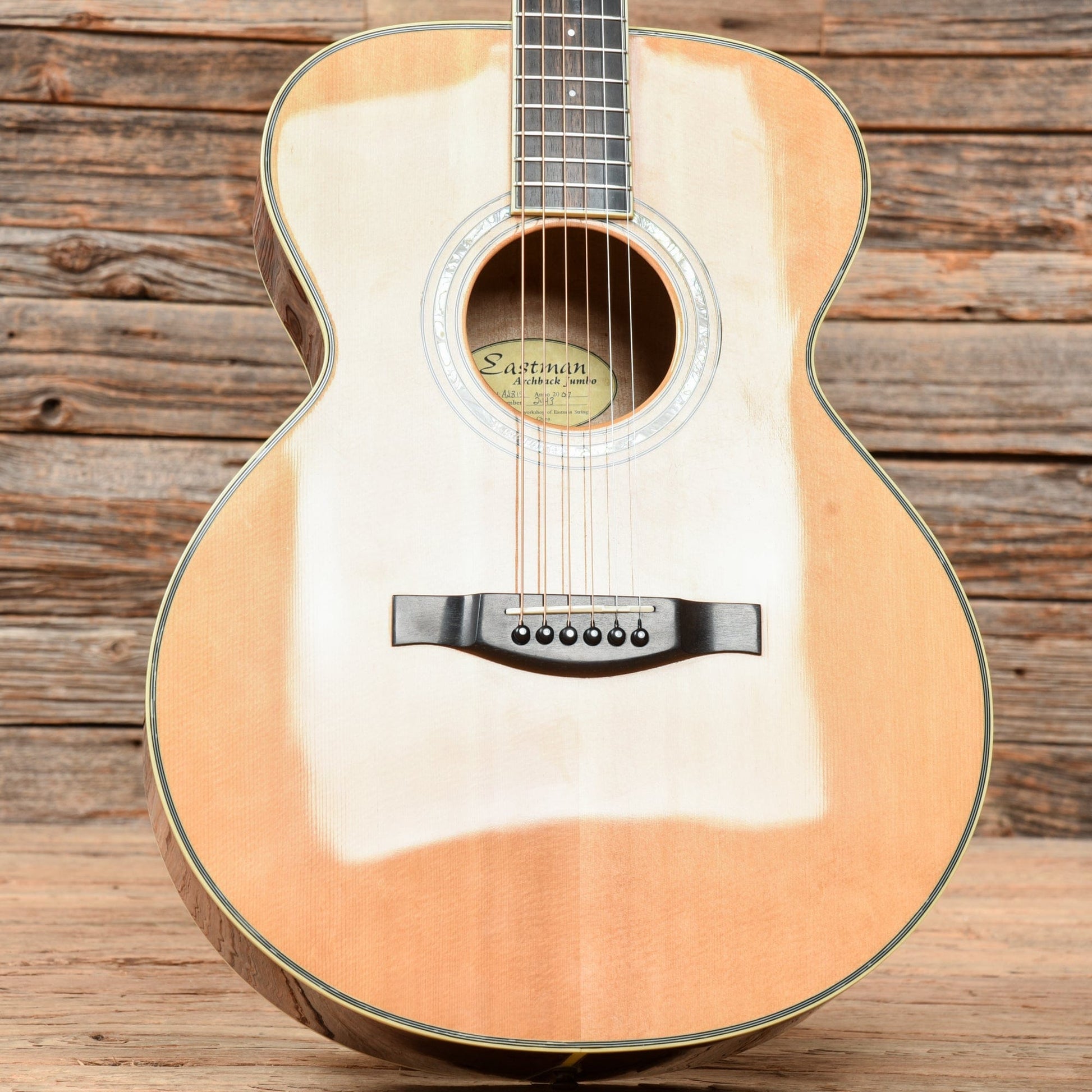 Eastman AJ815 Natural Acoustic Guitars / OM and Auditorium