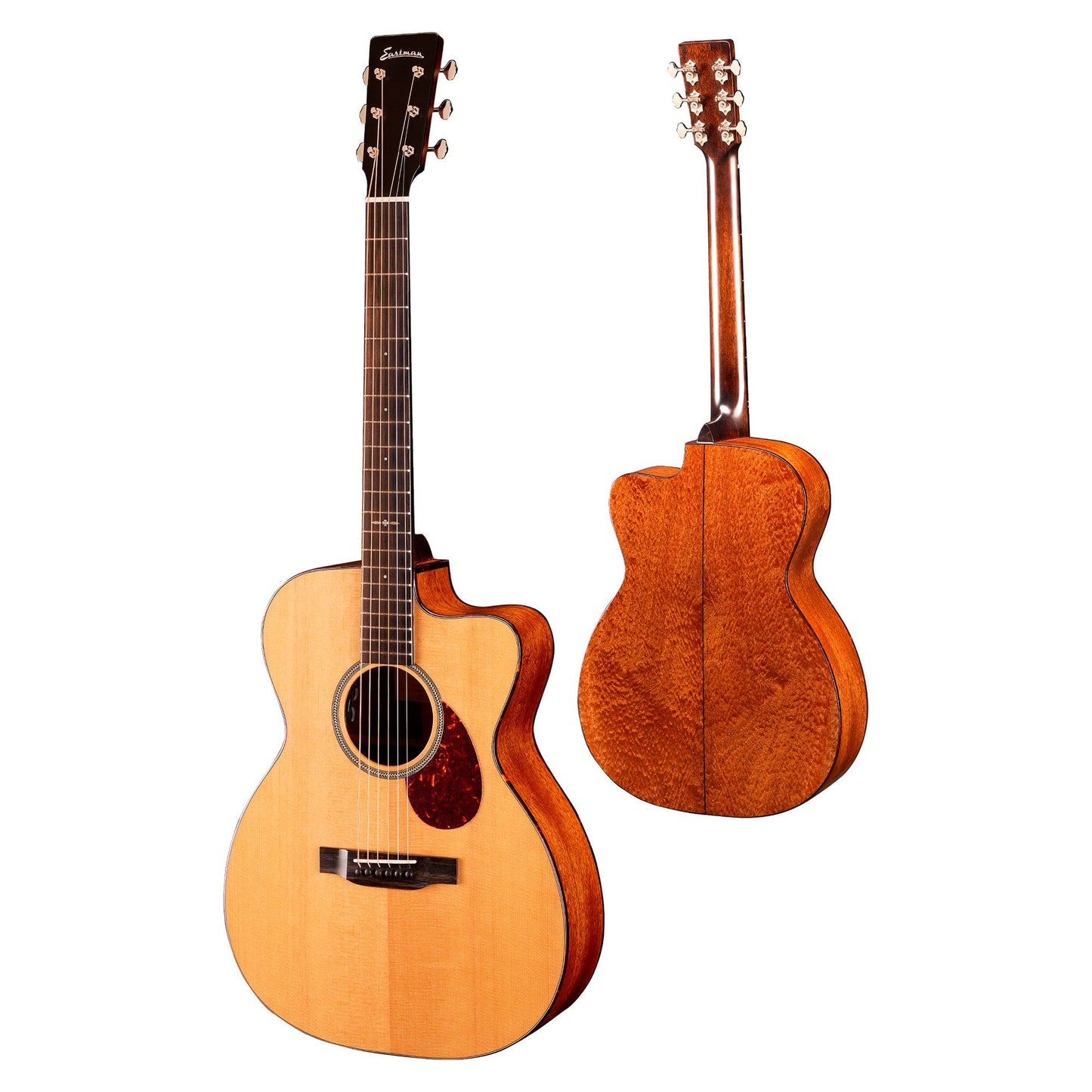 Eastman E1OMCE-SP Special Thermo-Cured Sitka/Sapele OM Natural Acoustic Guitars / OM and Auditorium