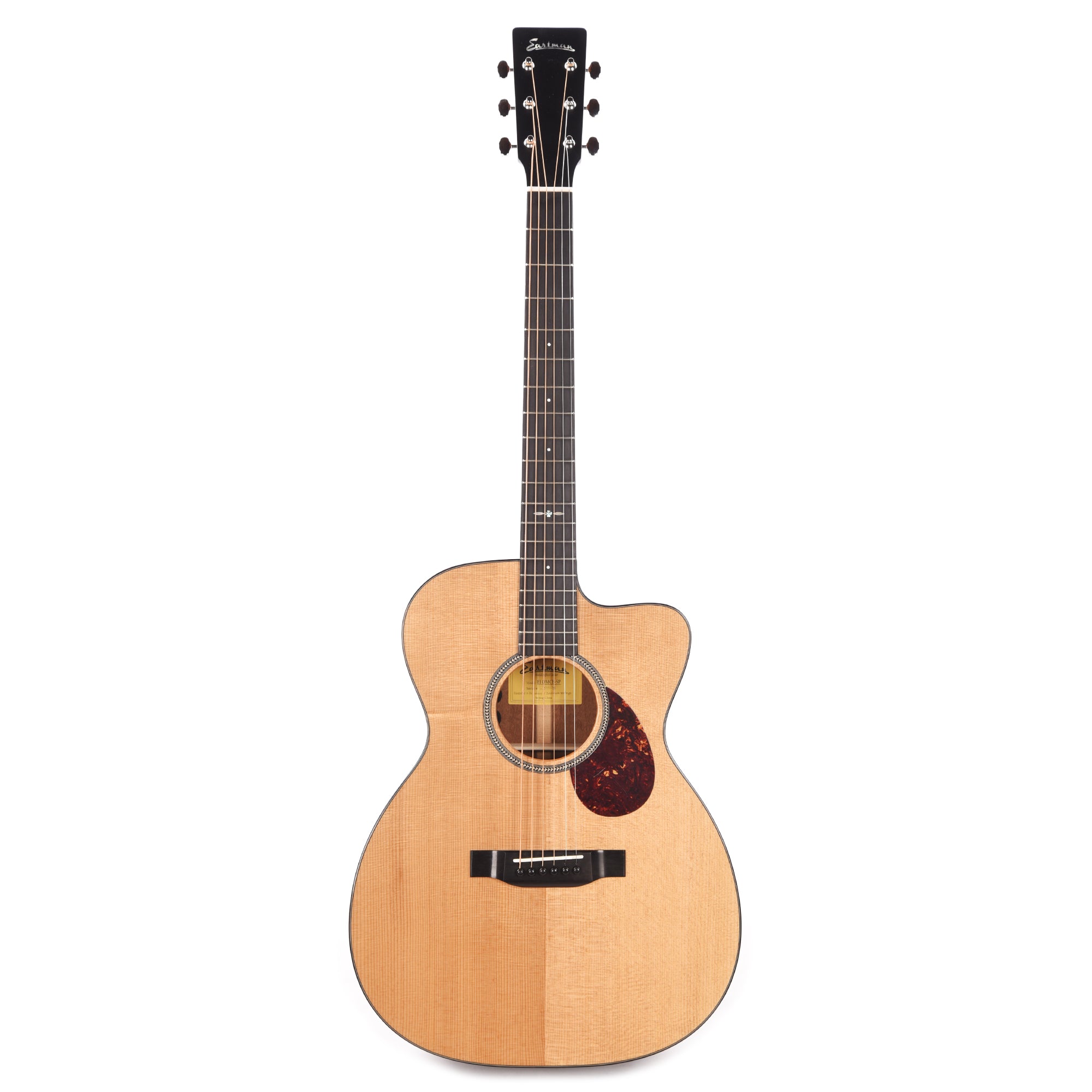 Eastman E1OMCE-SP Special Thermo-Cured Sitka/Sapele OM Natural Acoustic Guitars / OM and Auditorium