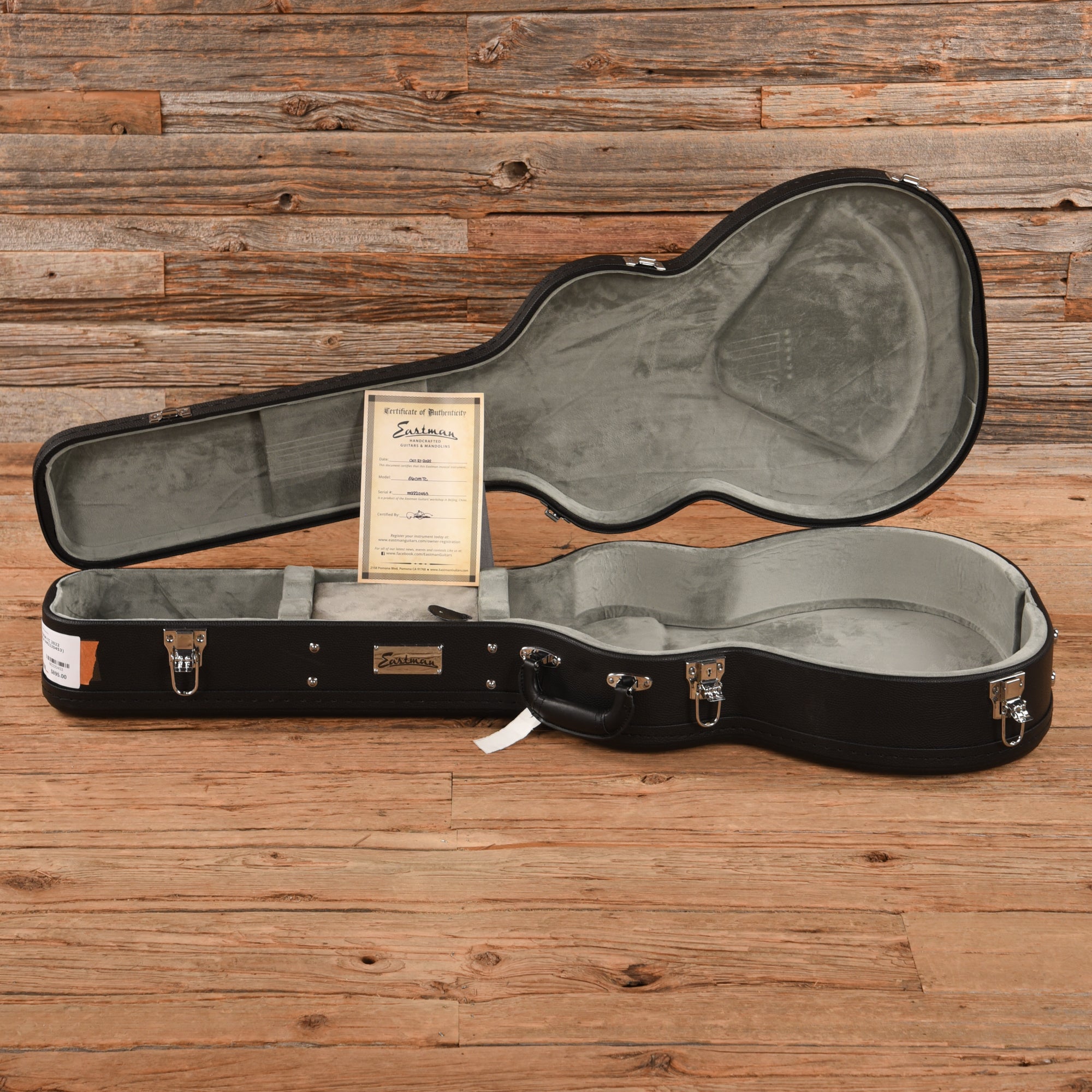 Eastman E6OM-TC Natural 2022 Acoustic Guitars / OM and Auditorium