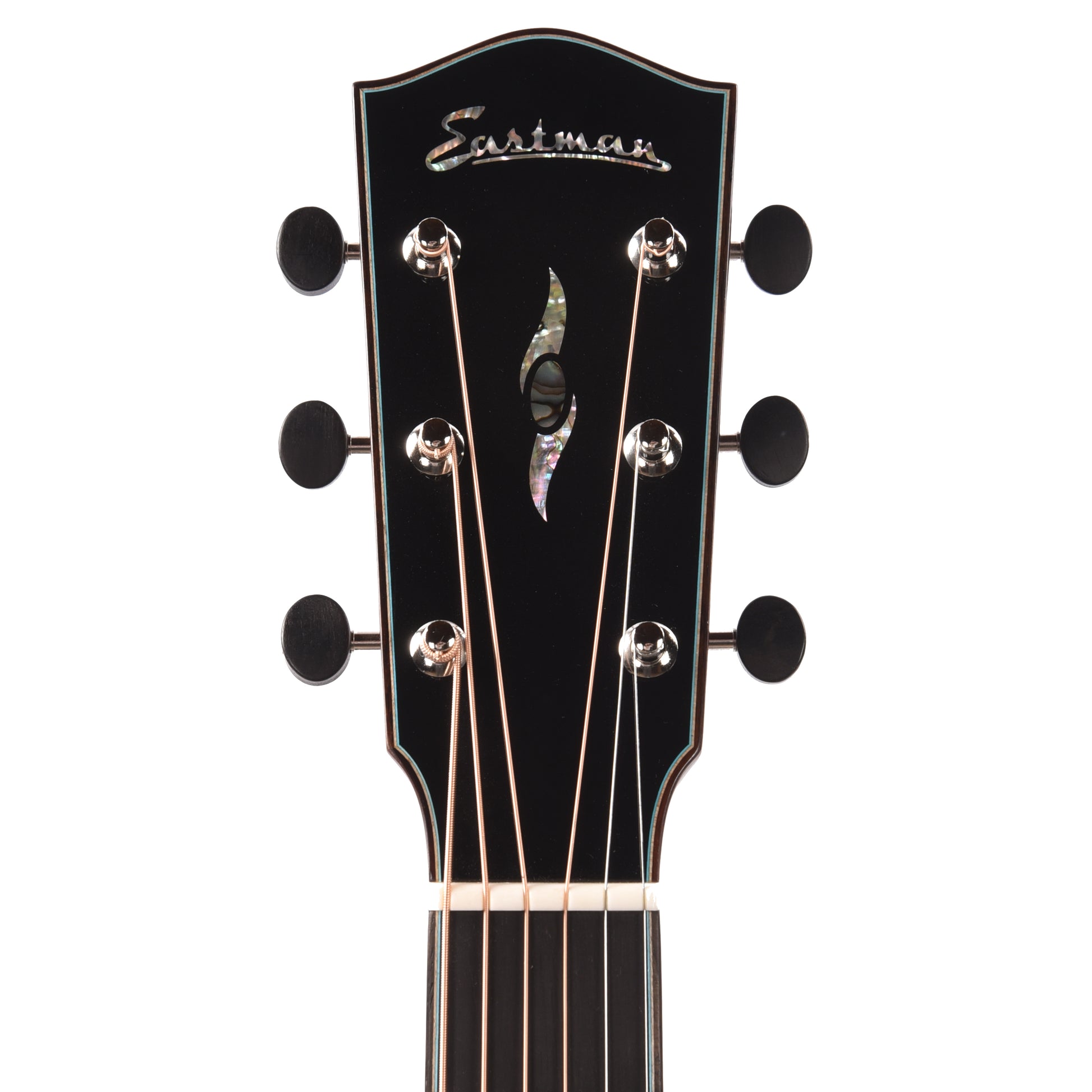 Eastman L-OM-QS European Spruce/AA Quilted Sapele OM Natural Acoustic Guitars / OM and Auditorium