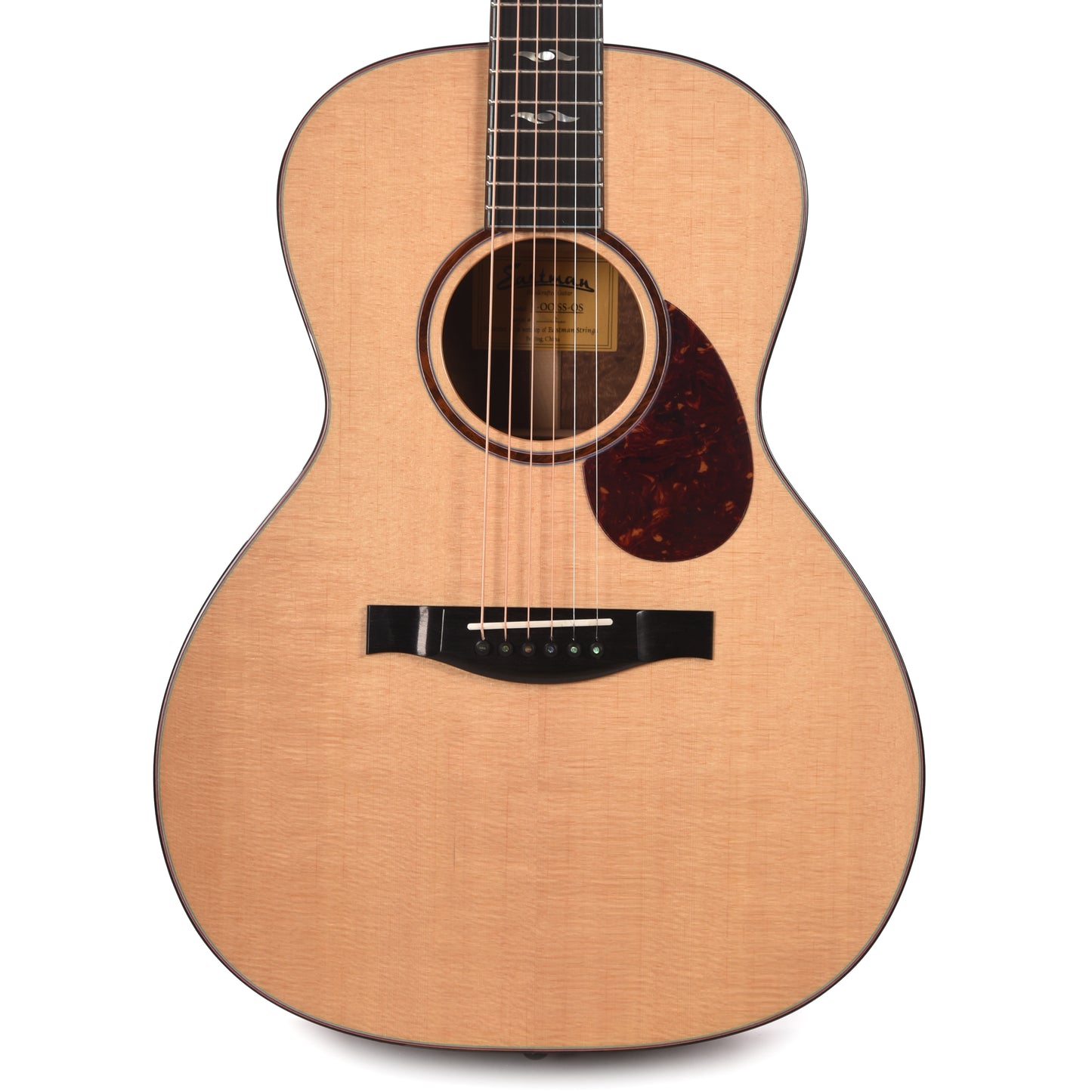 Eastman L-OOSS-QS European Spruce/AA Quilted Sapele OOSS Natural Acoustic Guitars / OM and Auditorium