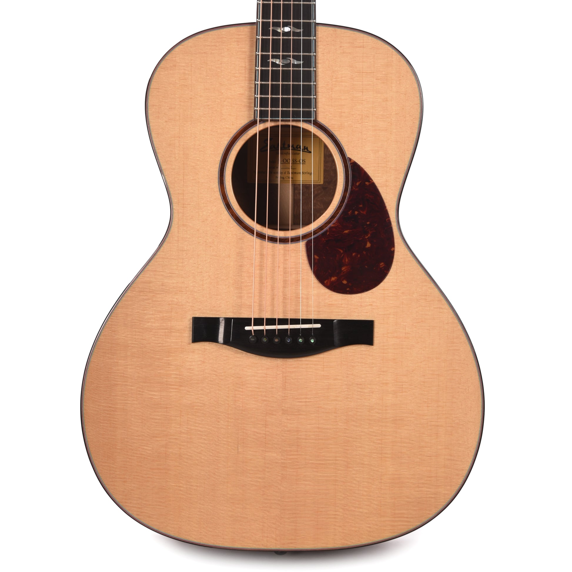 Eastman L-OOSS-QS European Spruce/AA Quilted Sapele OOSS Natural Acoustic Guitars / OM and Auditorium