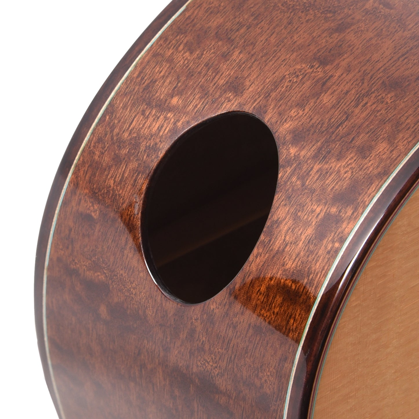 Eastman L-OOSS-QS European Spruce/AA Quilted Sapele OOSS Natural Acoustic Guitars / OM and Auditorium