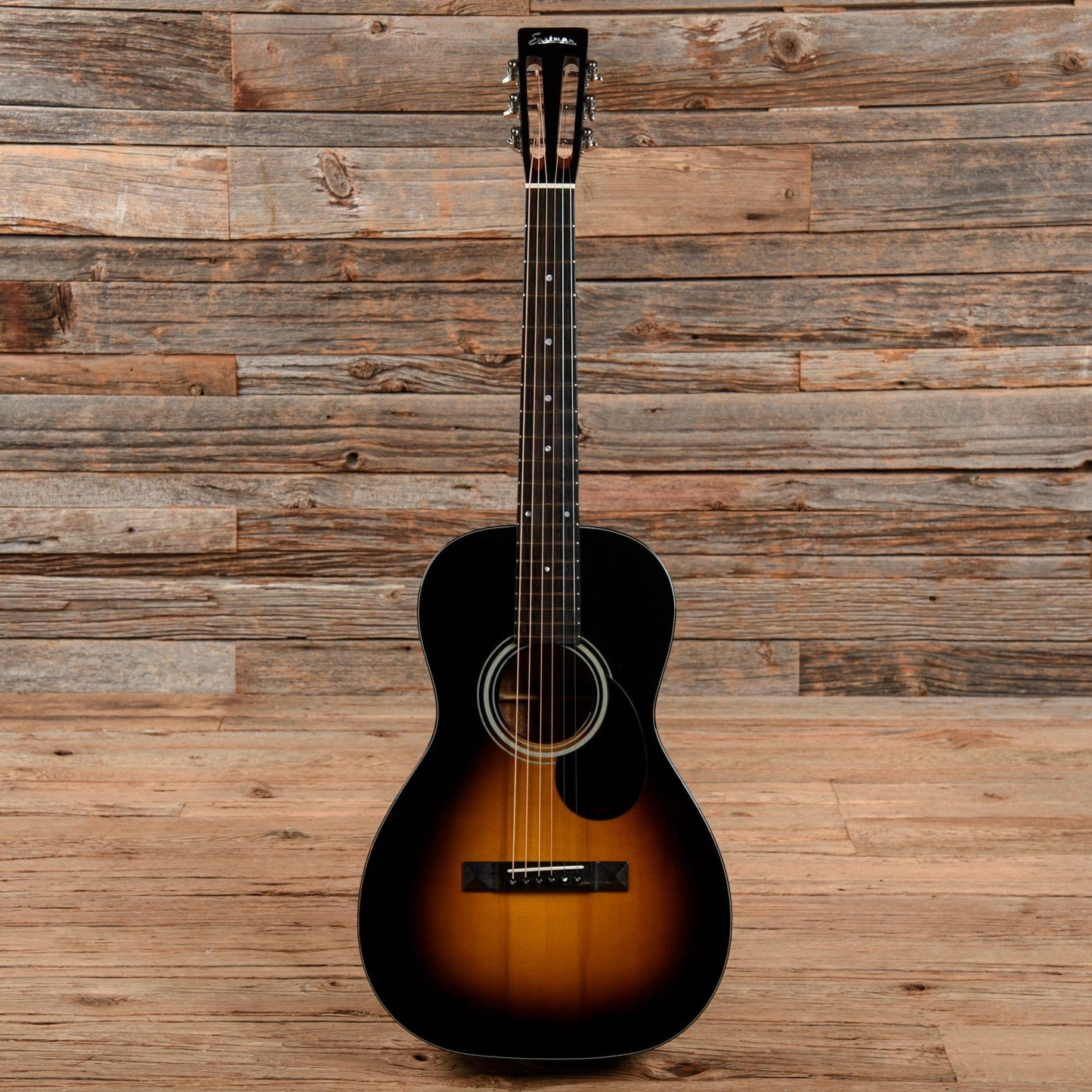 Eastman E10P Mahogany Parlor Sunburst 2016 Acoustic Guitars / Parlor