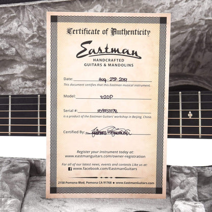 Eastman Traditional E20P Adirondack/Rosewood Parlor Natural Acoustic Guitars / Parlor