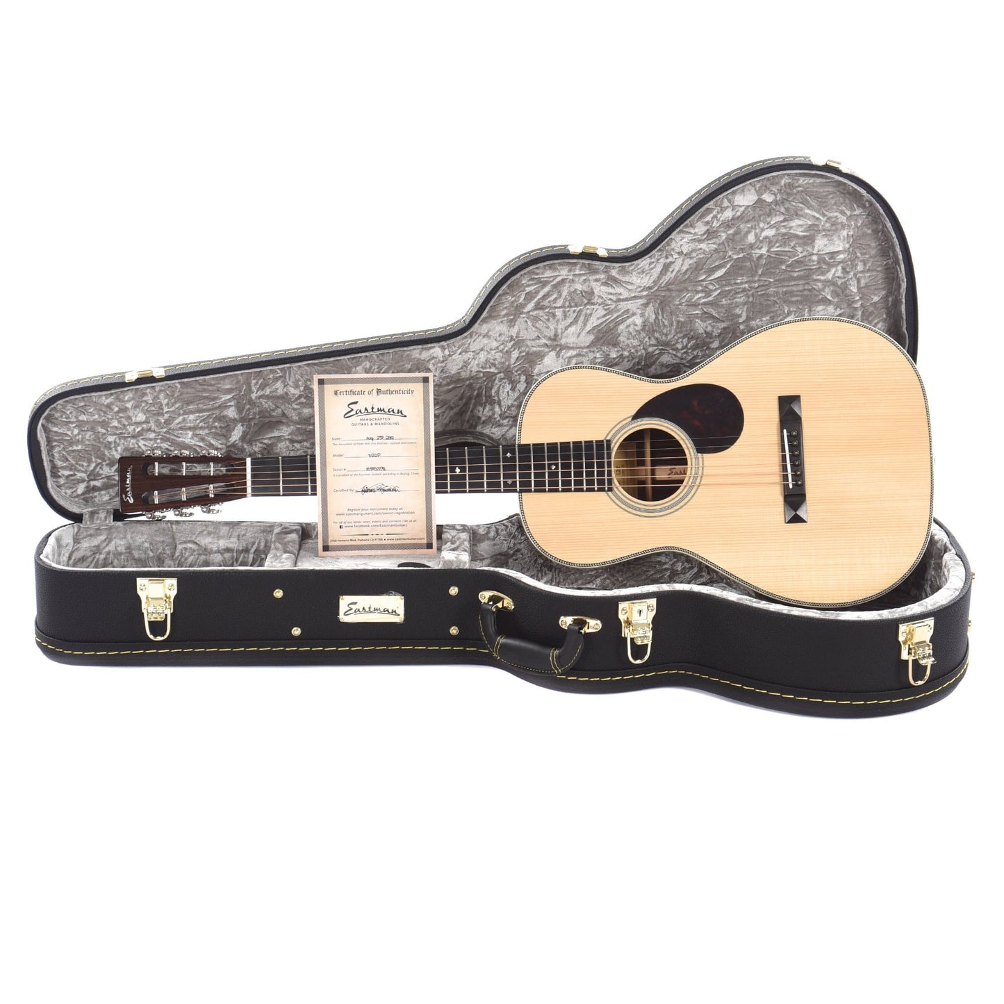 Eastman Traditional E20P Adirondack/Rosewood Parlor Natural Acoustic Guitars / Parlor