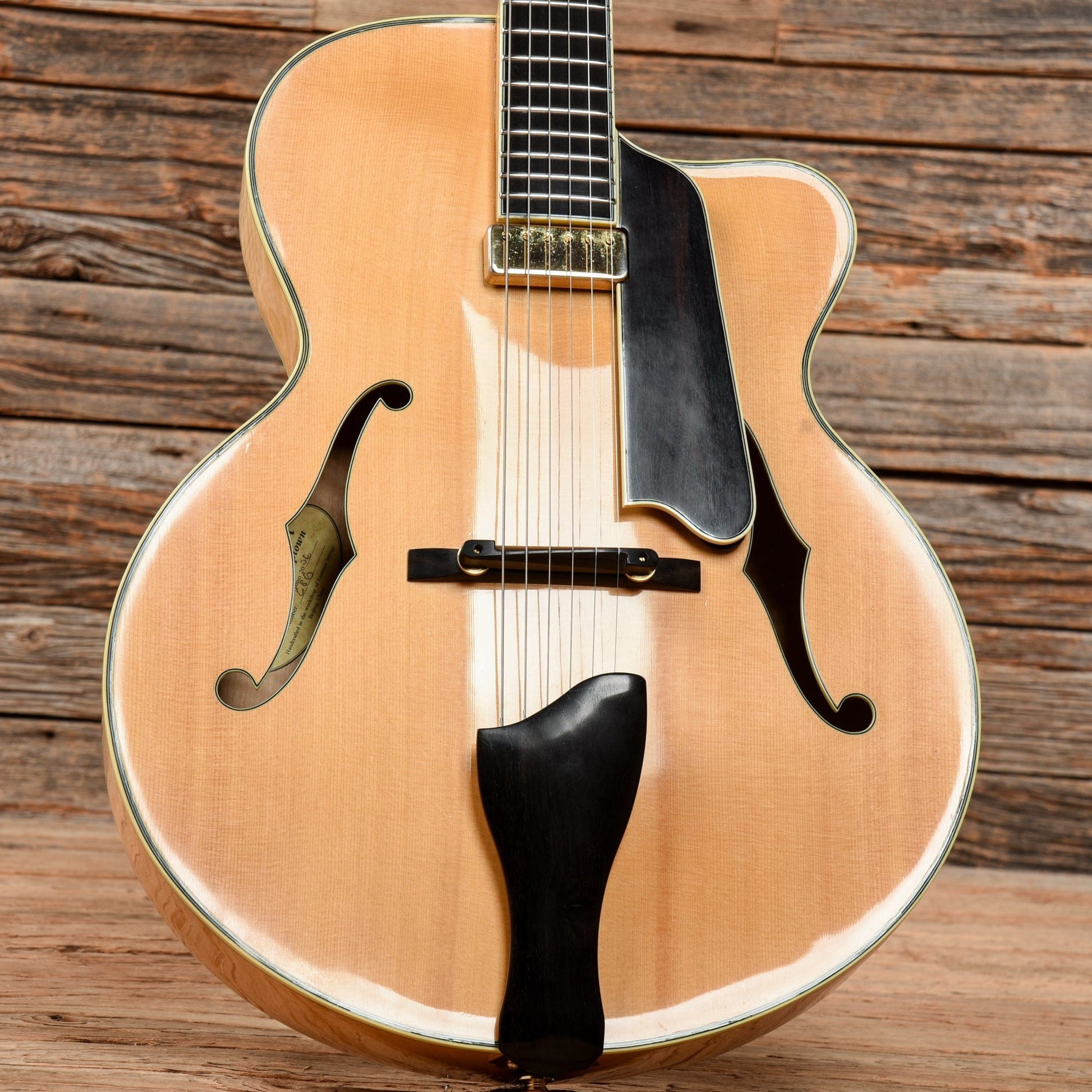 Eastman AR805 Natural 2006 Electric Guitars / Hollow Body